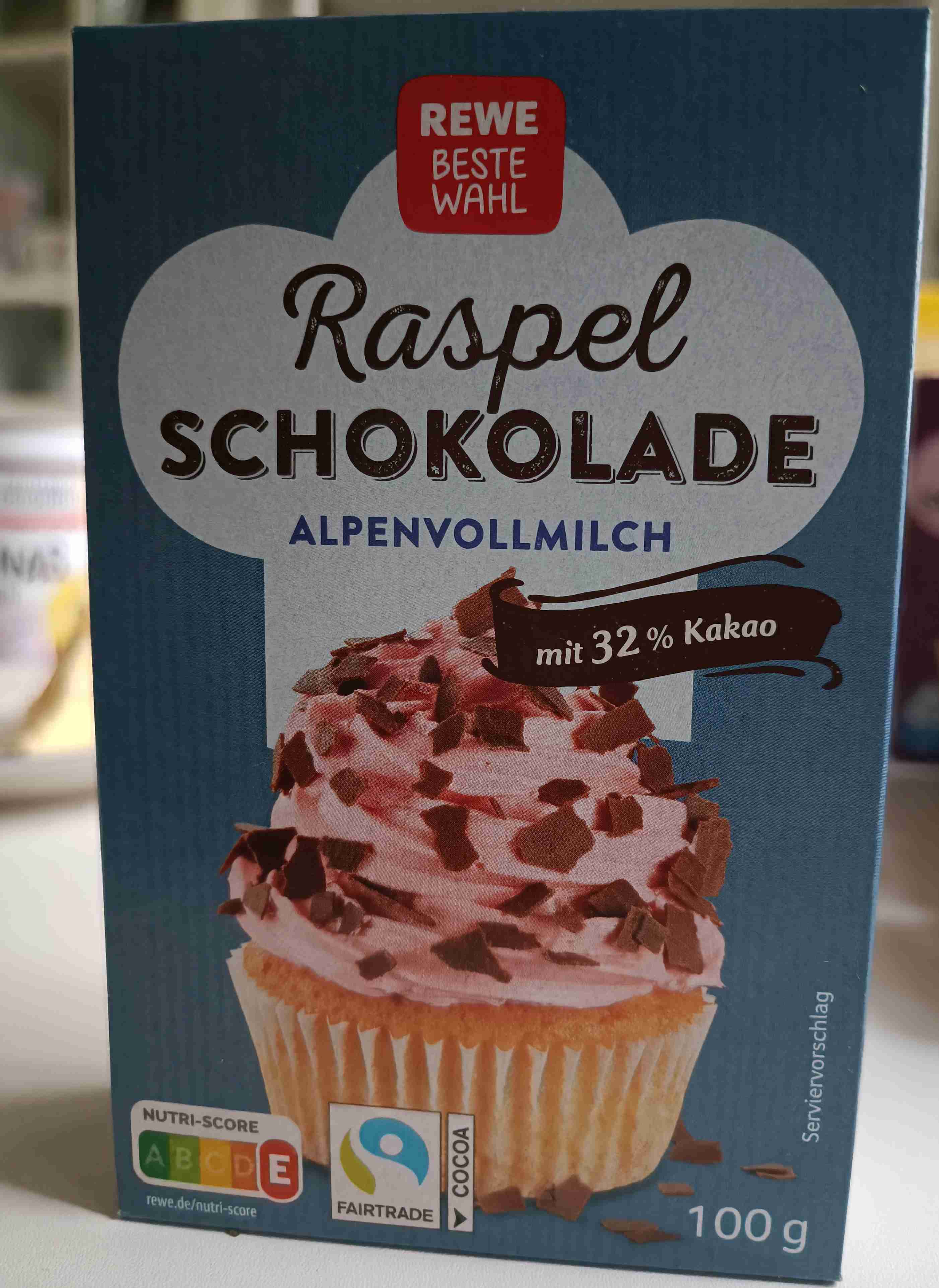 Raspelschokolade Vollmilch