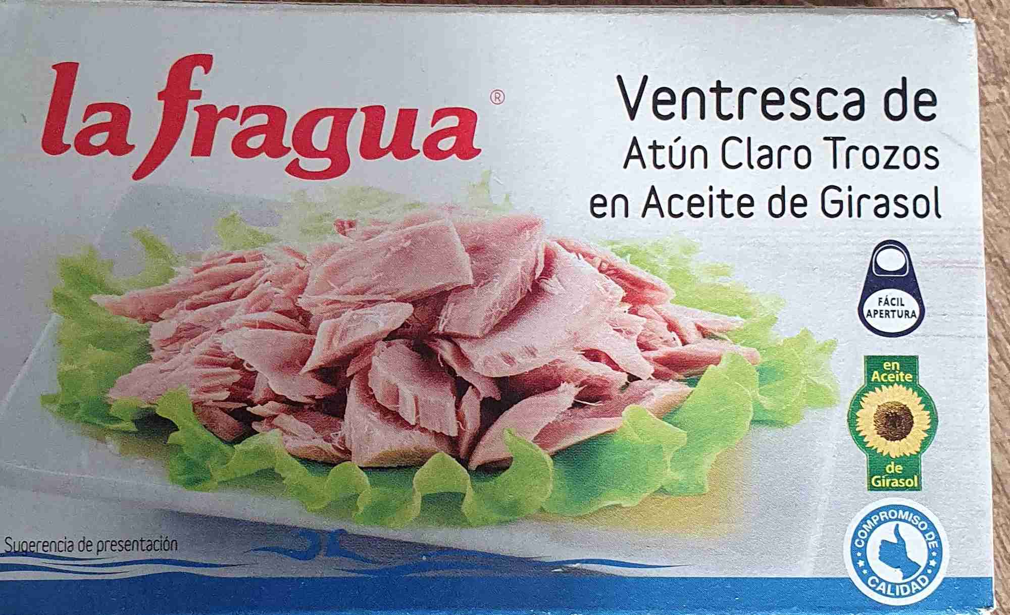 Ventresca de Atún Claro Trozos en Aceite de Girasol
