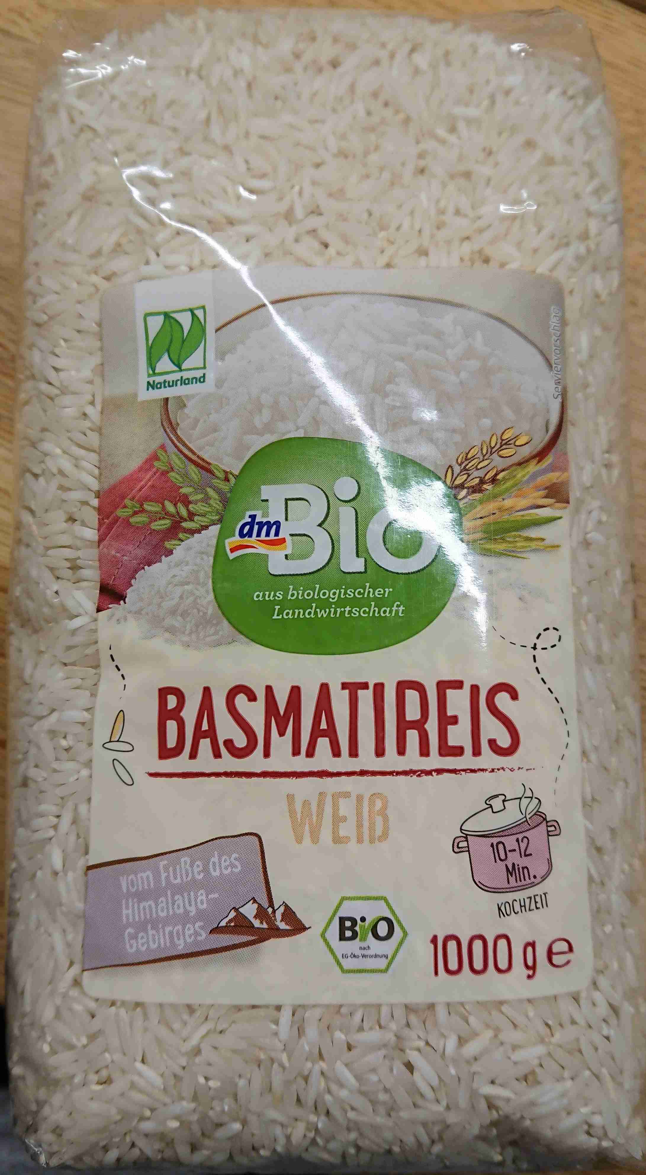 Basmatireis weiß