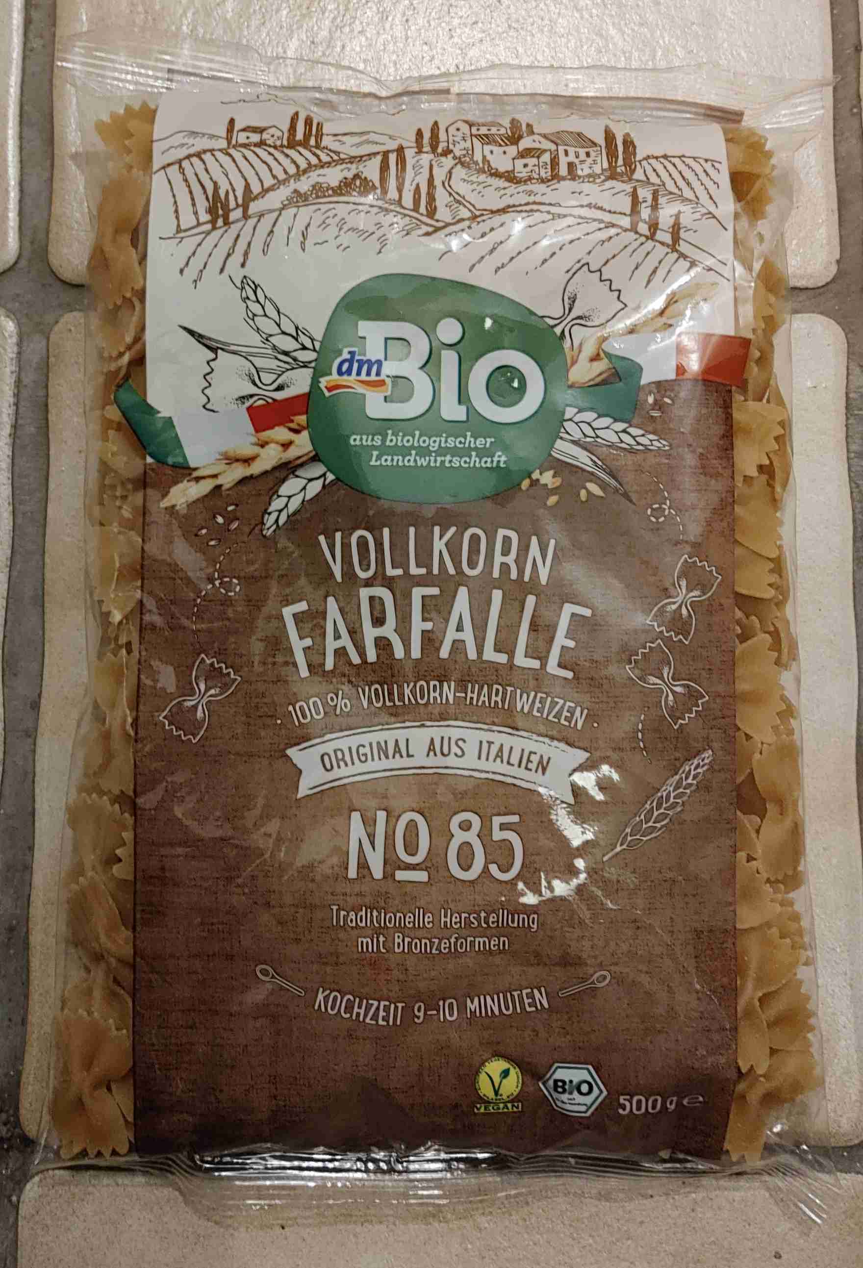 Vollcorn Farfalle