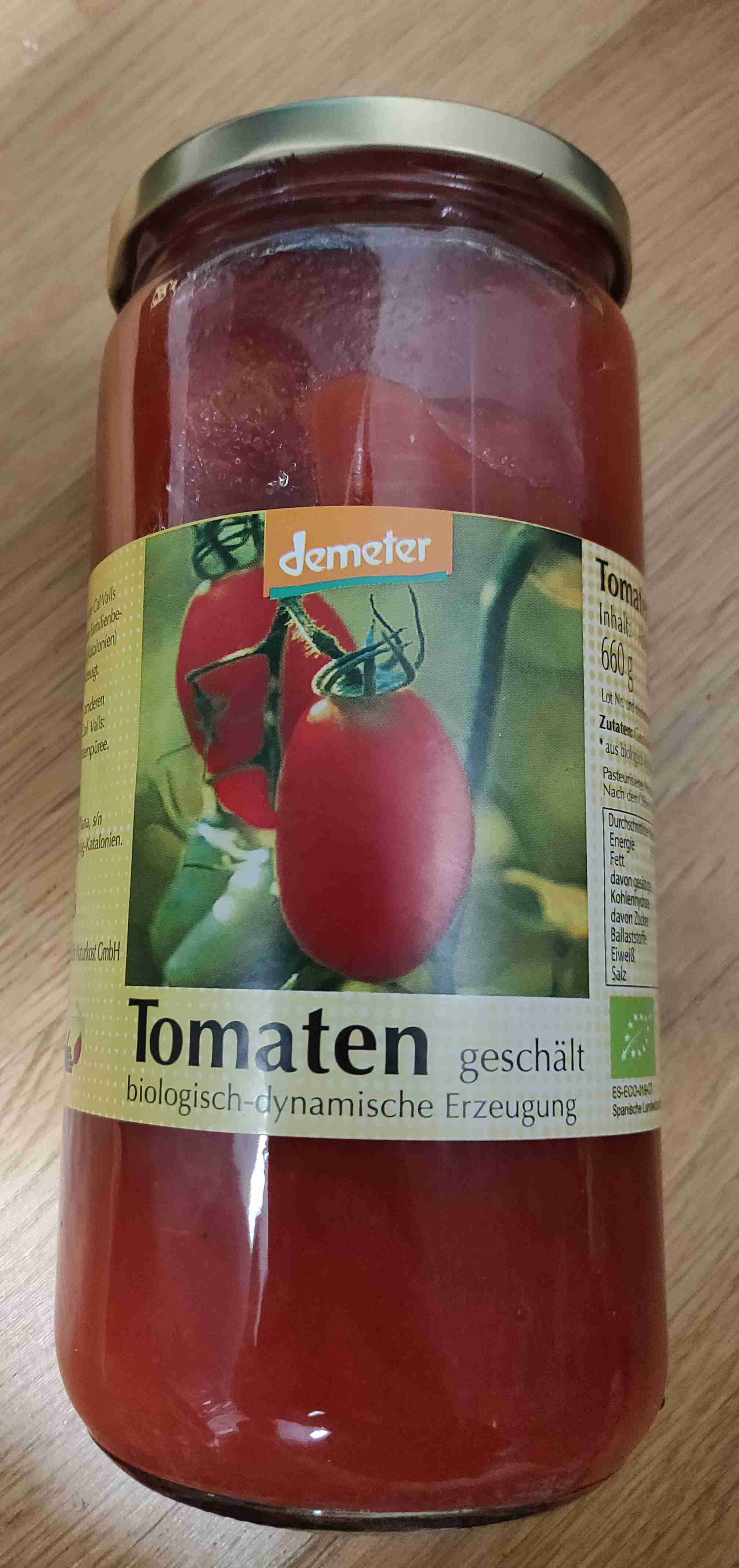 Tomaten geschält