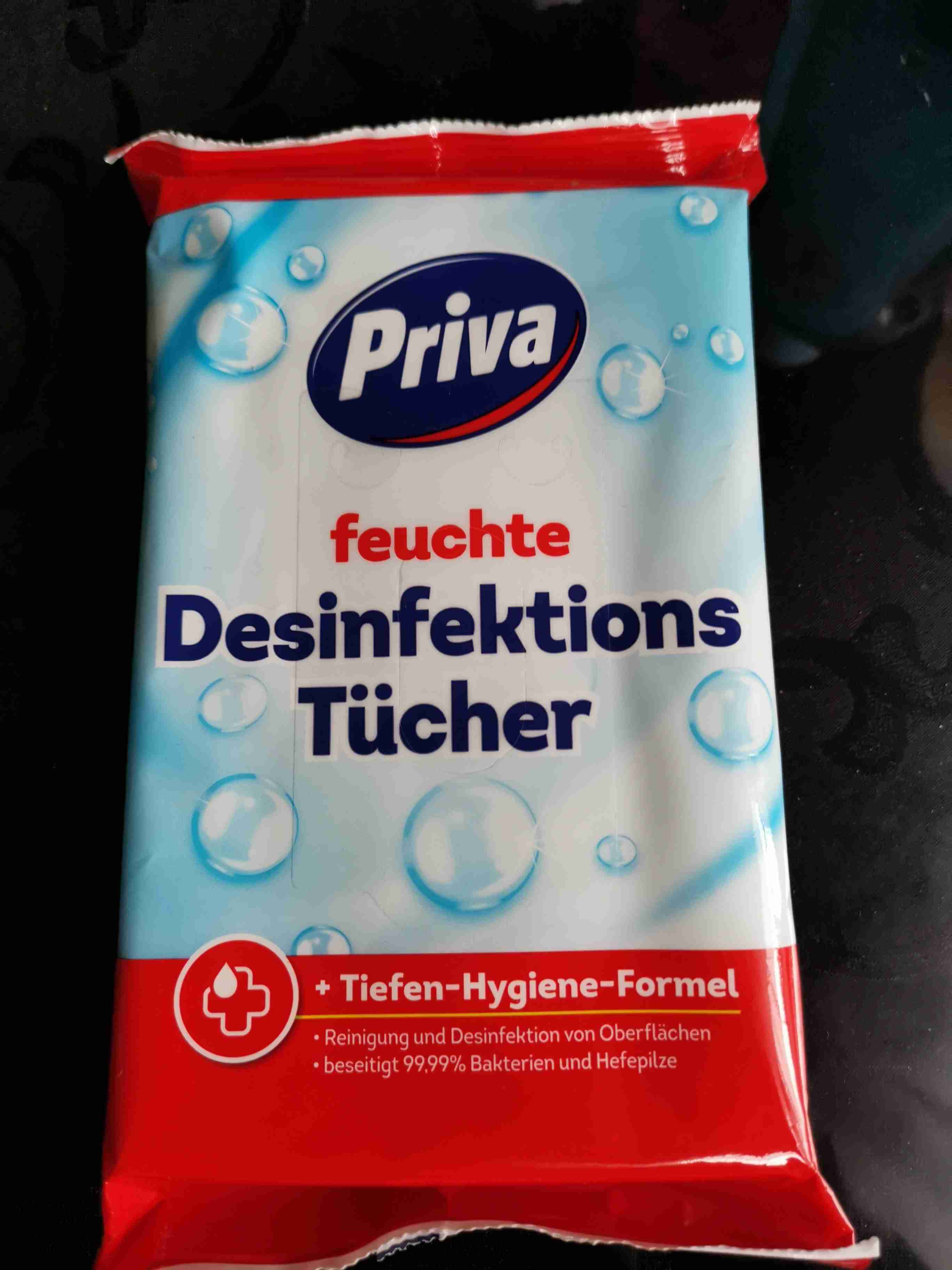 Feuchte Desinfektionstücher