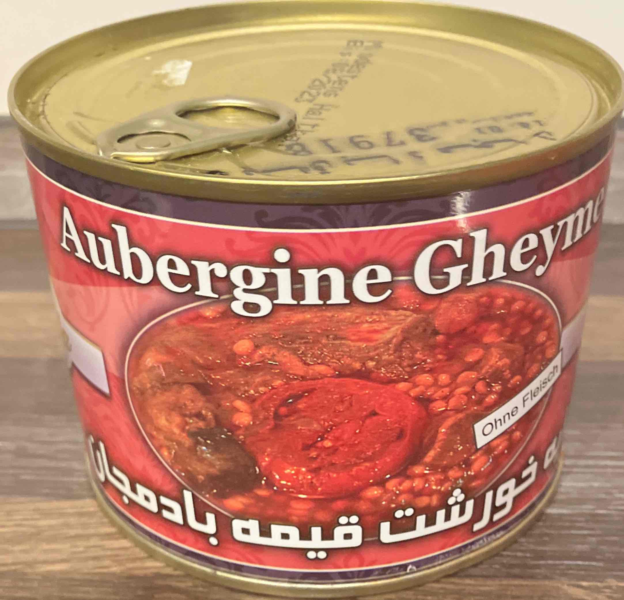 Aubergine Gheyme