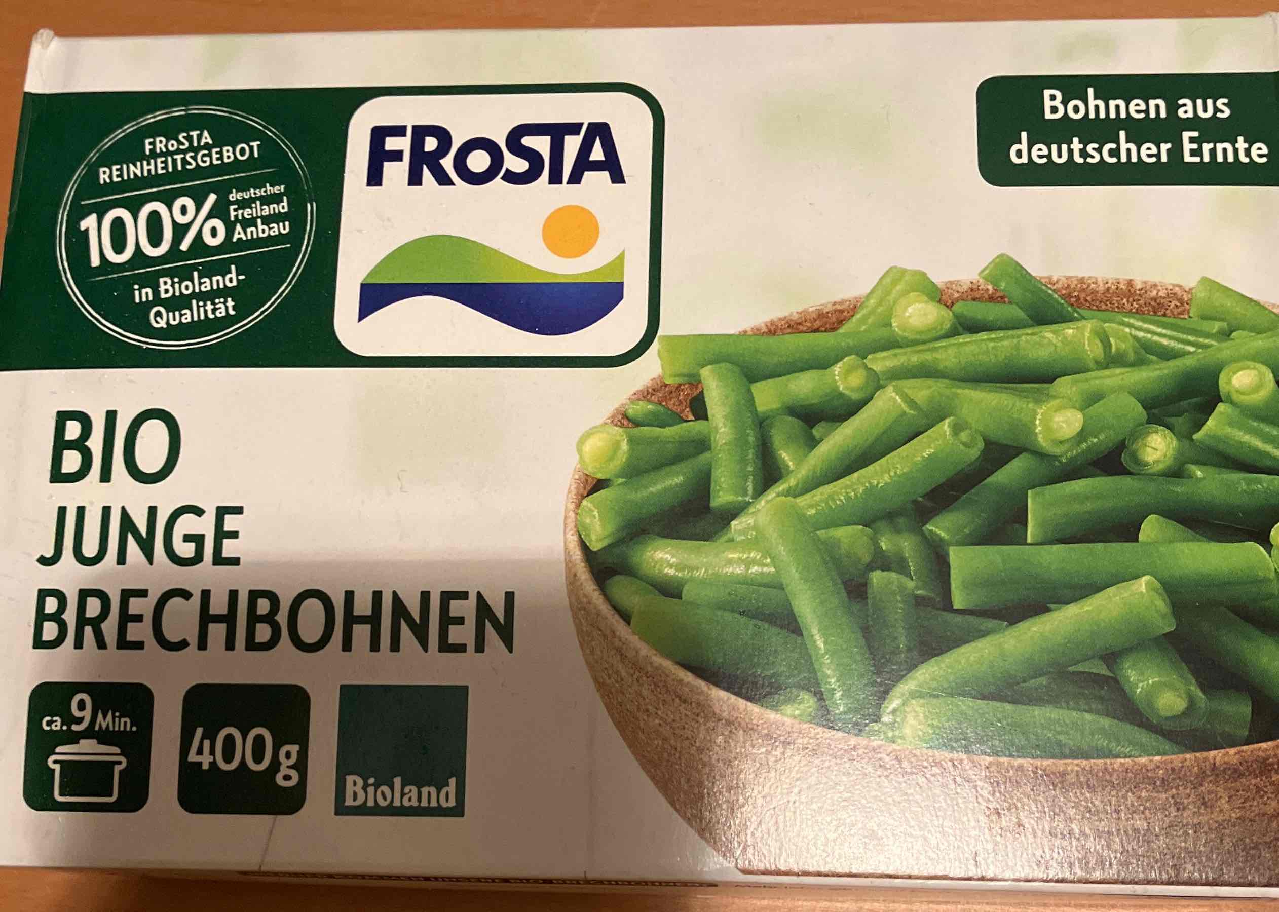 Bio Junge Brechbohnen