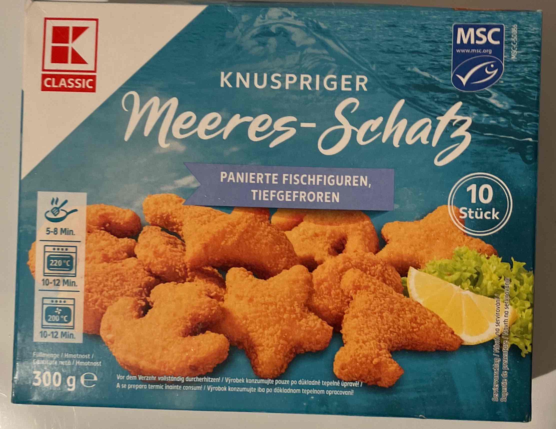 Knuspriger Meeres-Schatz