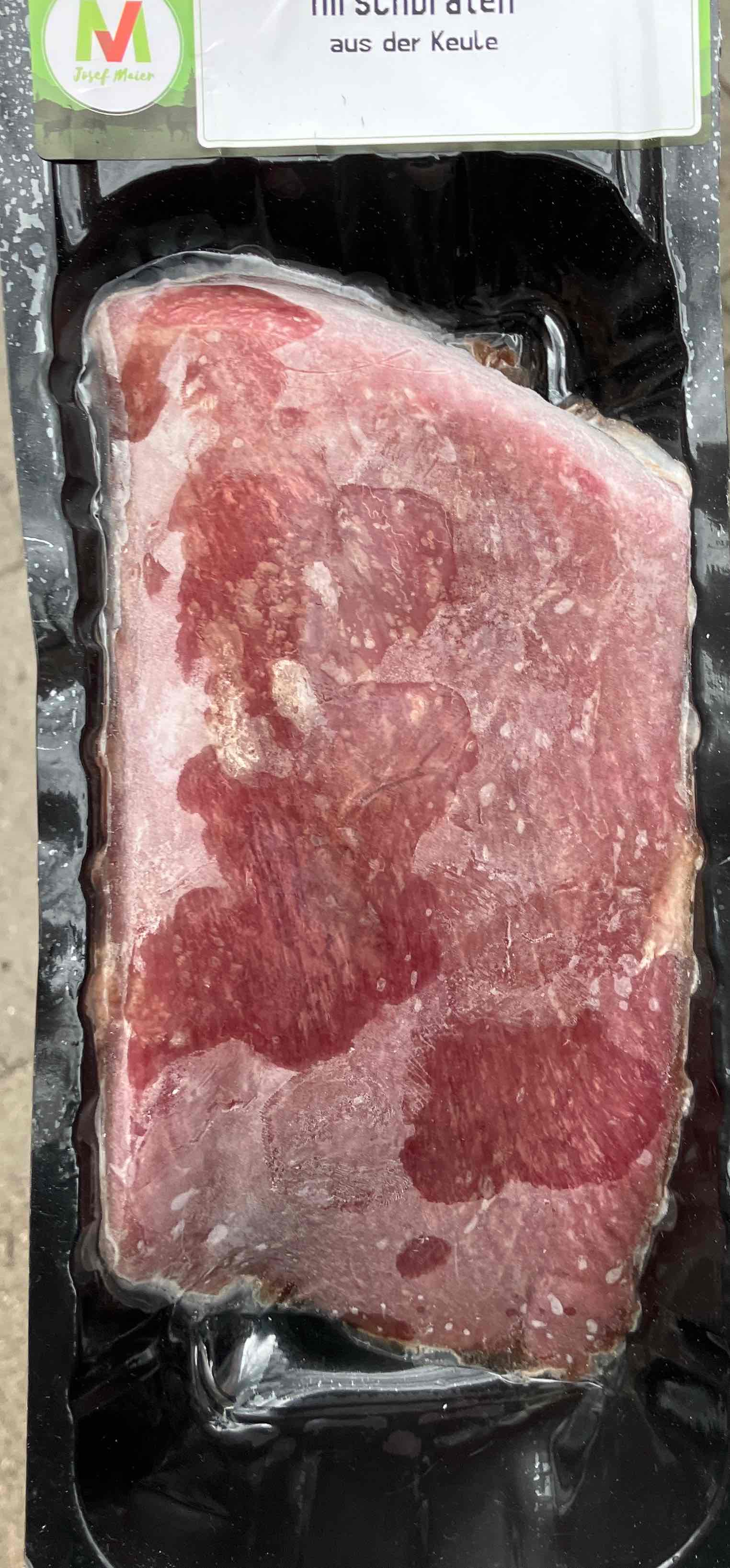 Hirschbraten aus der Keule