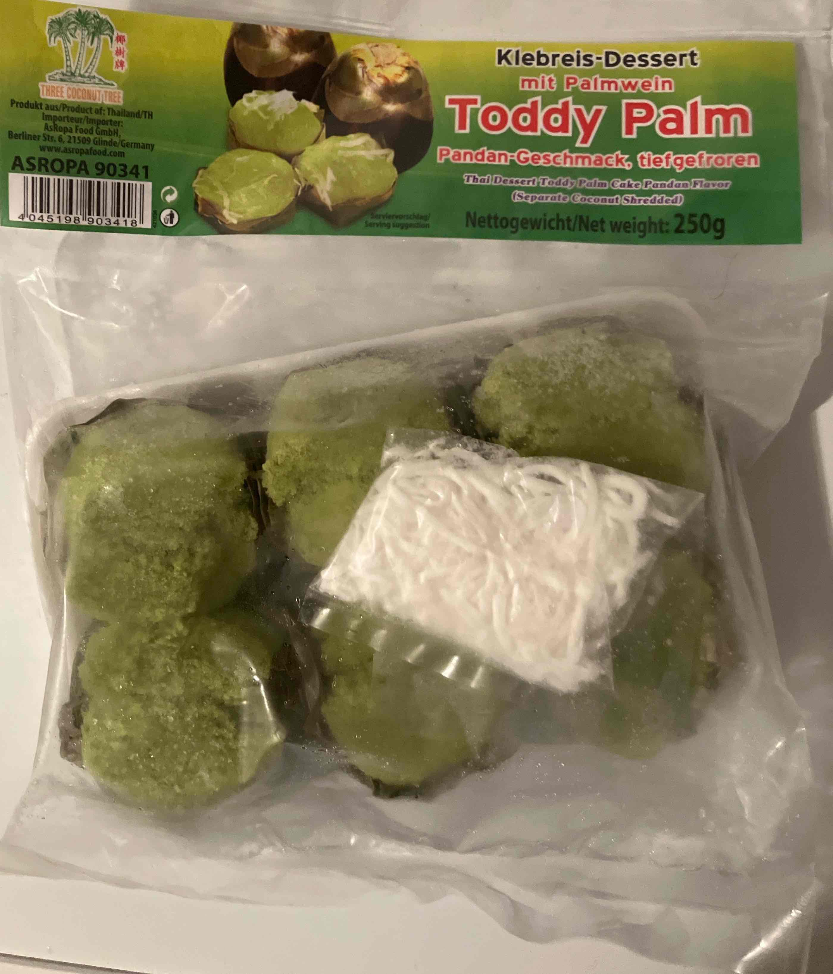 Klebreis mit Palmwein Pandan