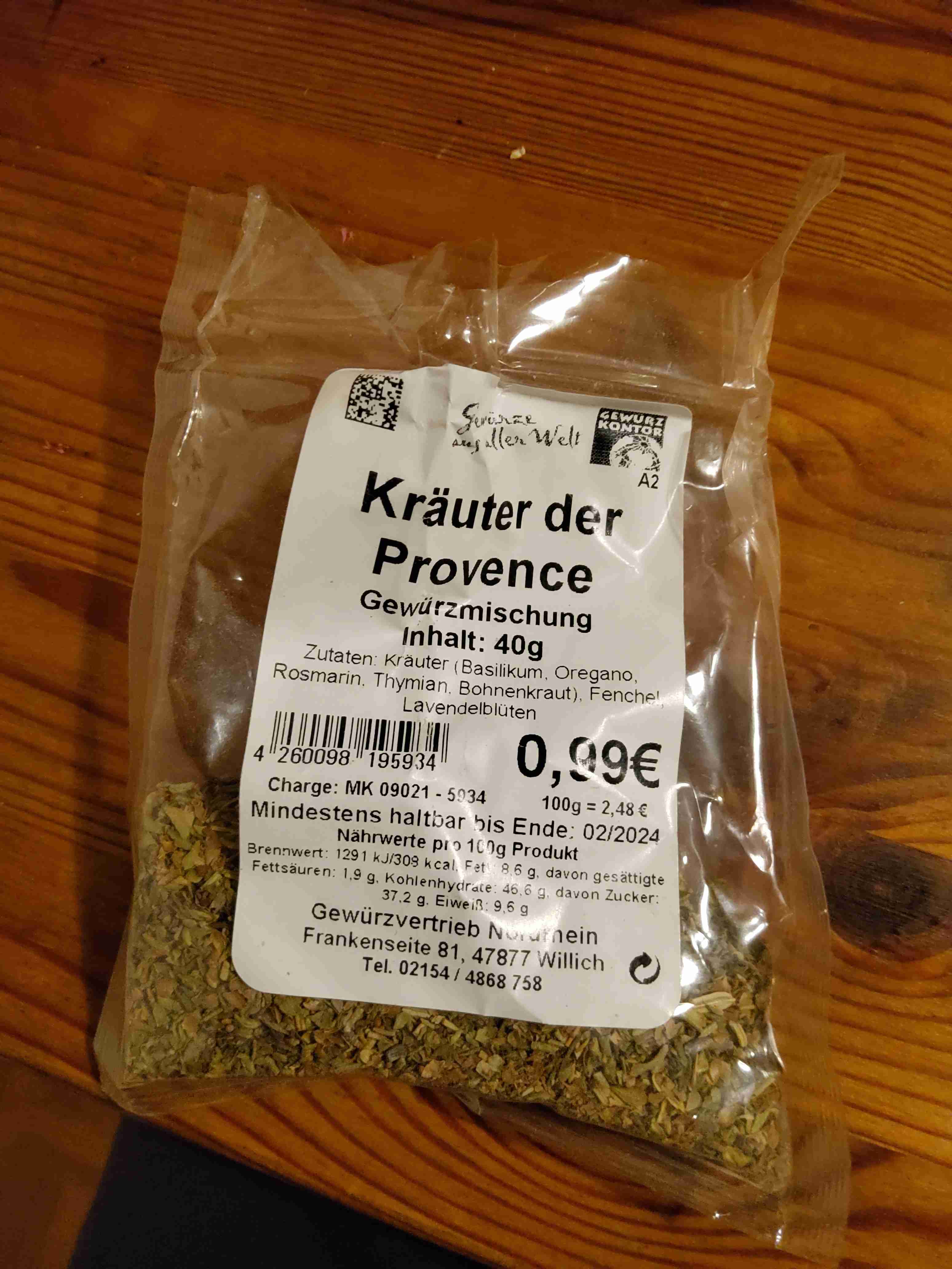 Kräuter der Provence