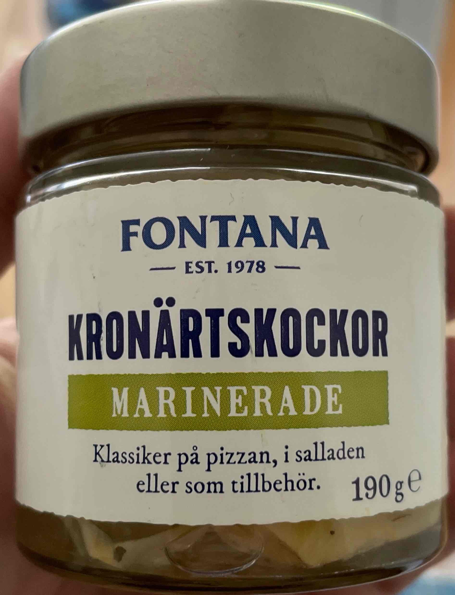 Kronärtskockor Marinerade