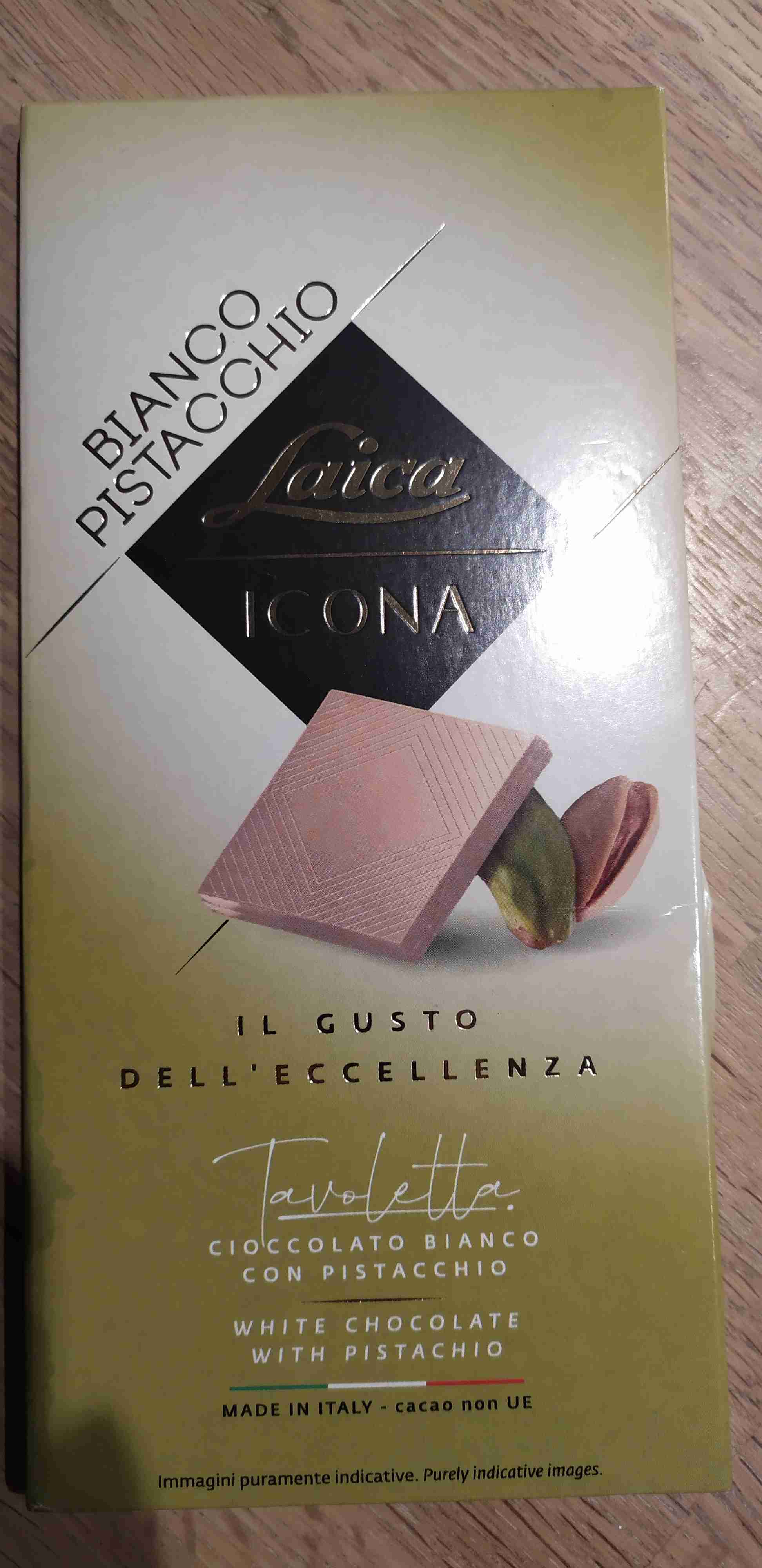 Schokolade Bianco Pistacchio