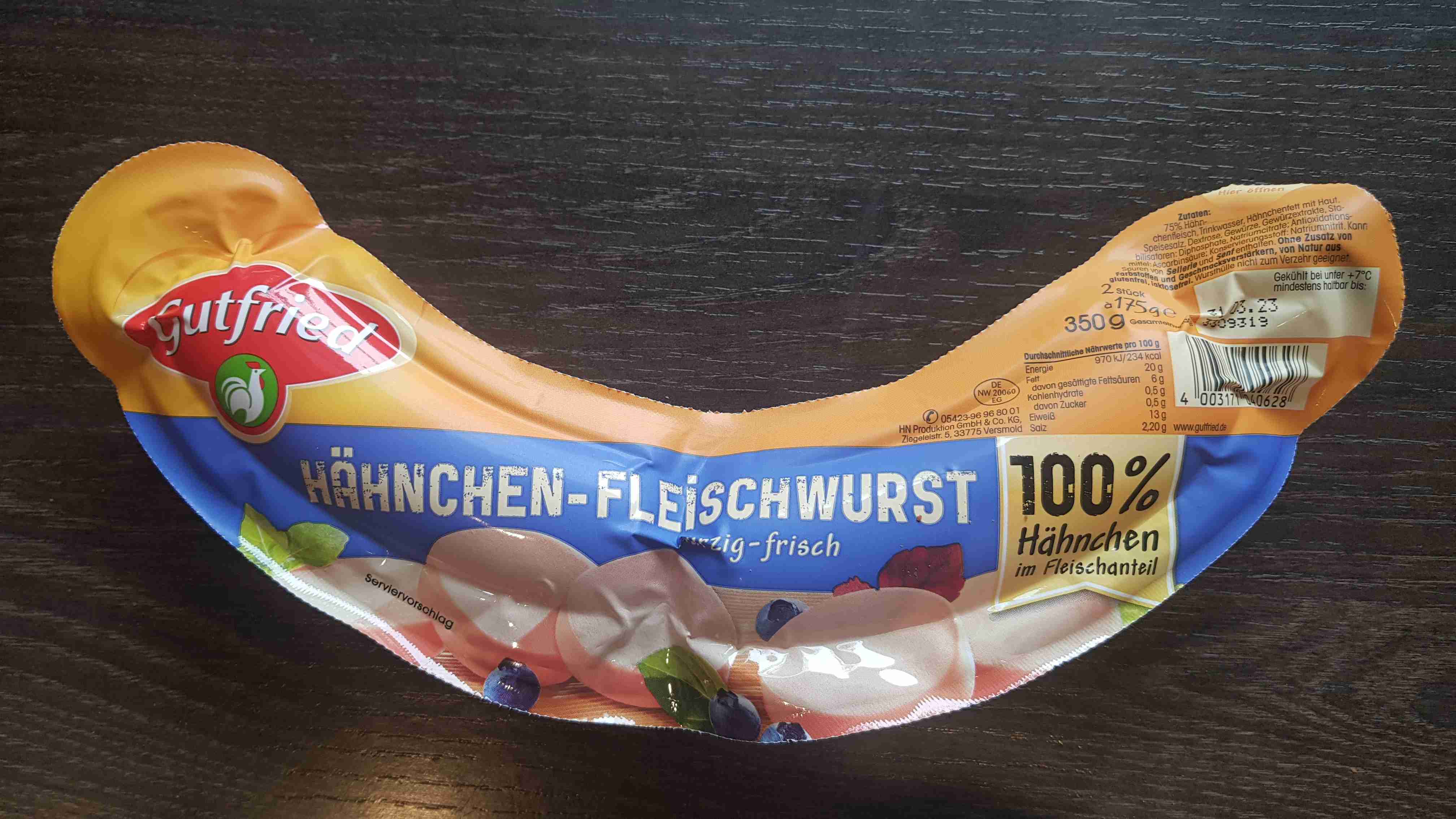 Hähnchen Fleischwurst würzig-frisch