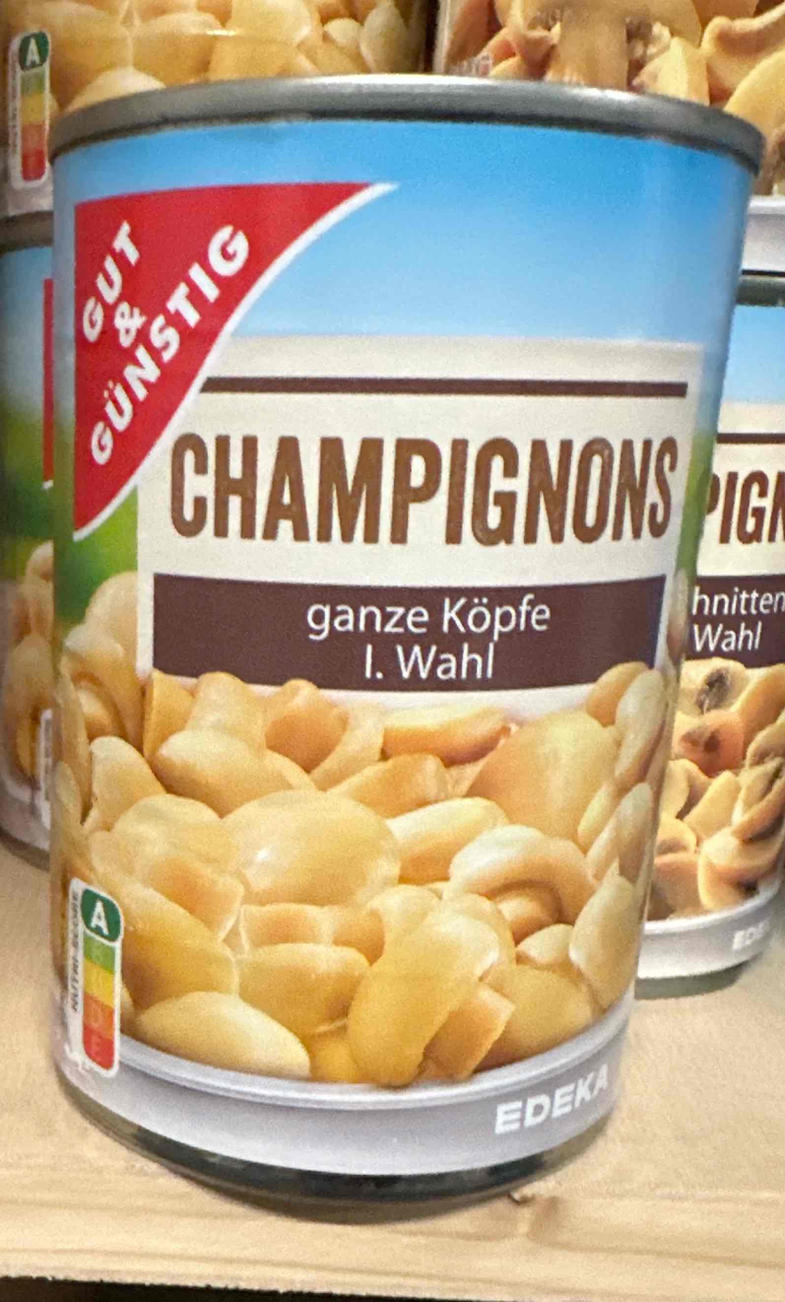 Champignons ganze Köpfe