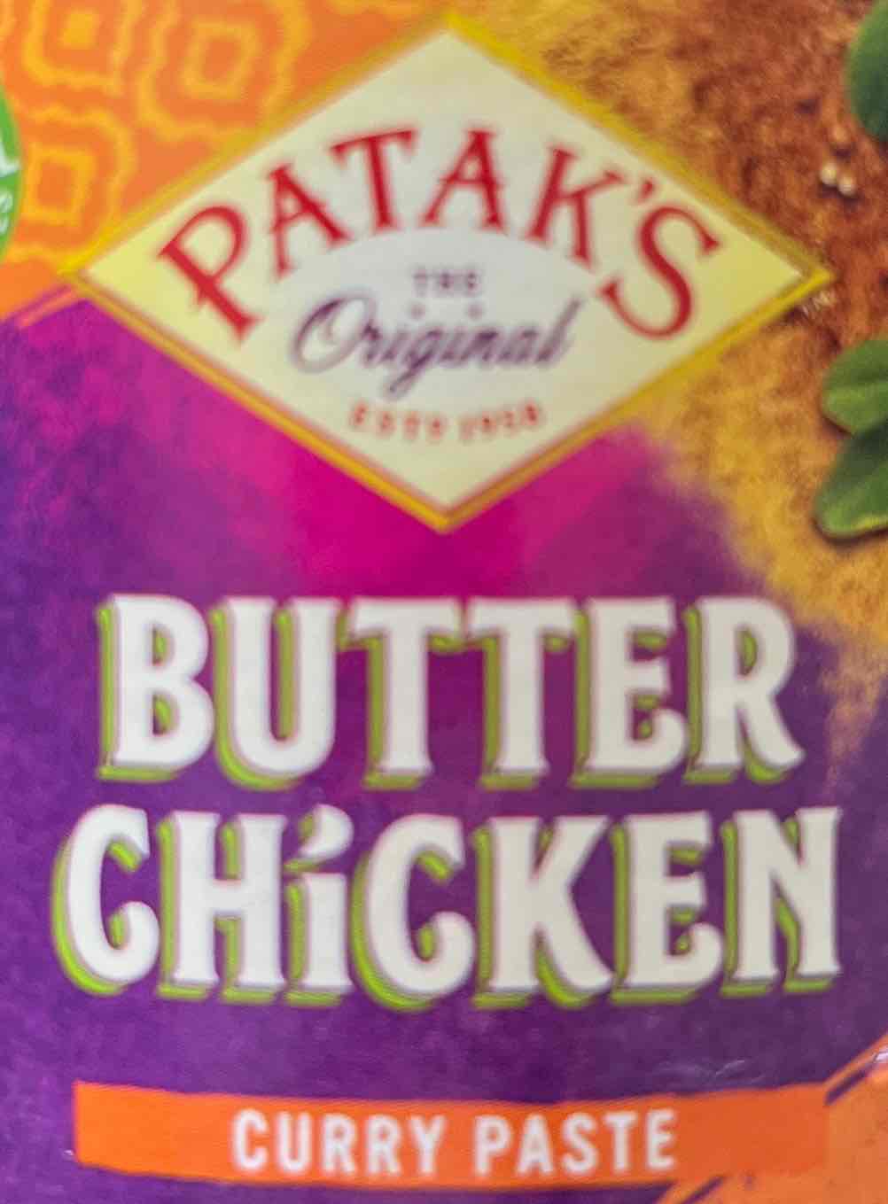 Butter chicken curry paste