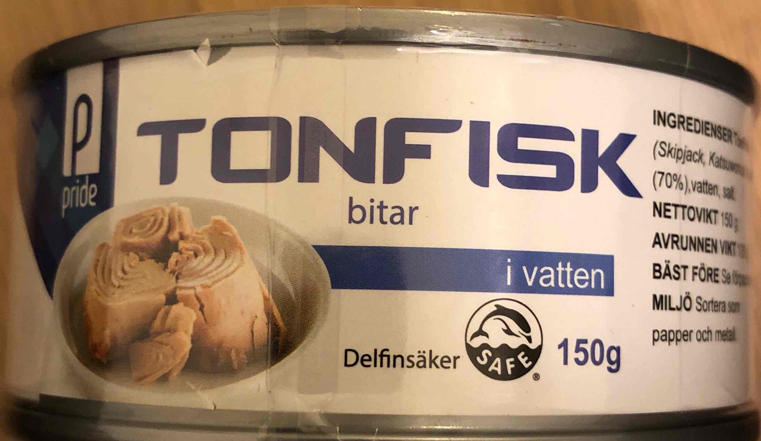 Tonfisk i vatten