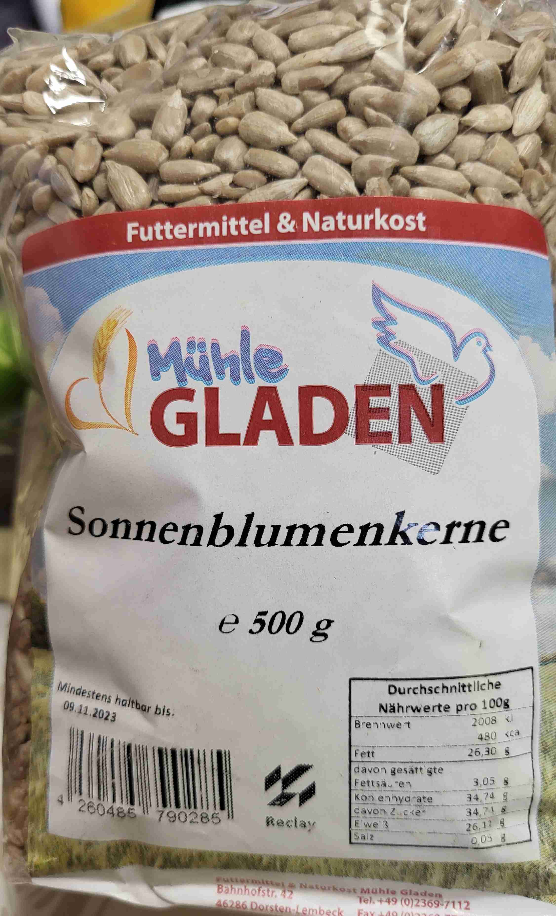 Sonnenblumenkerne