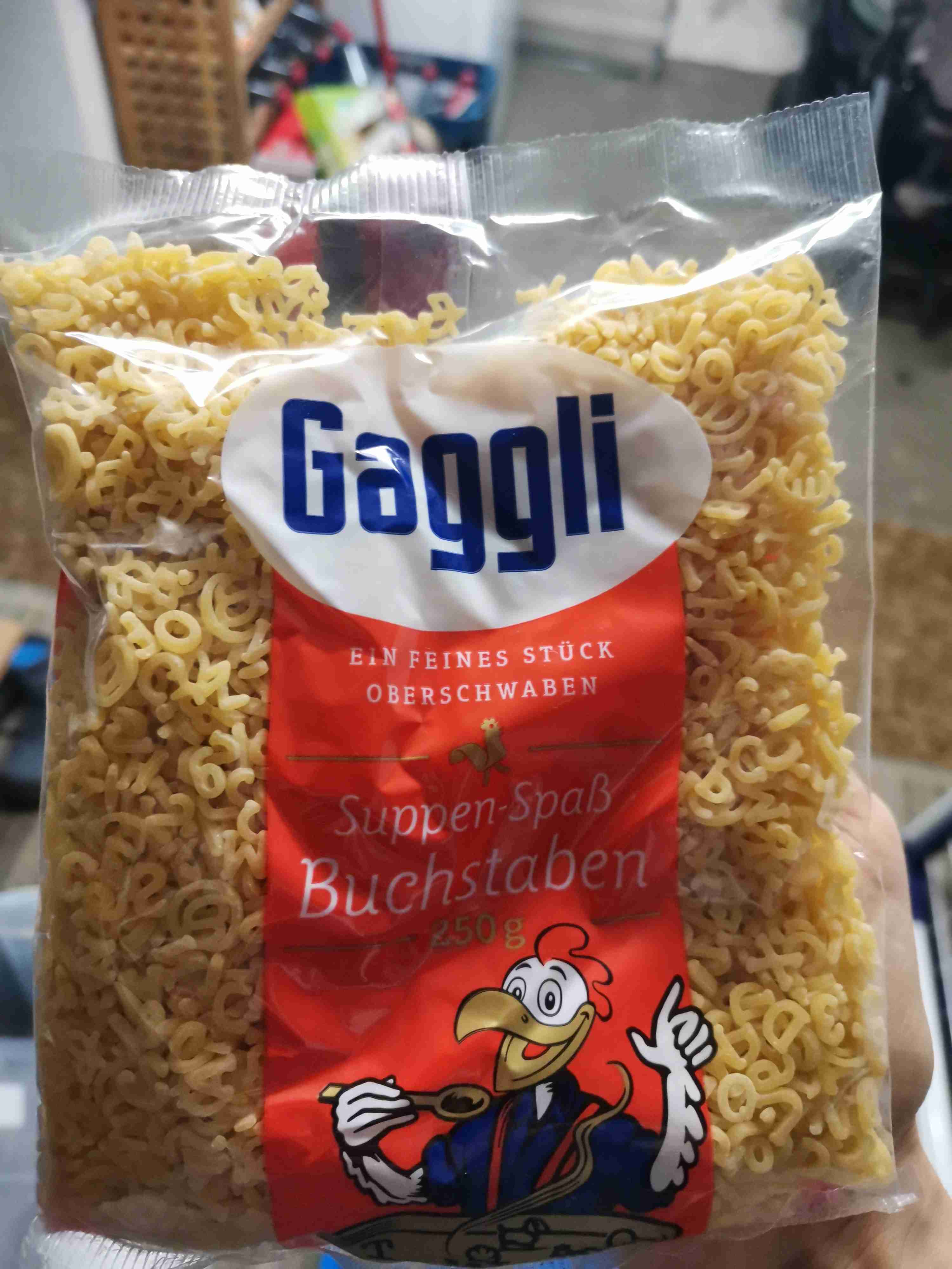 Buchstabennudeln