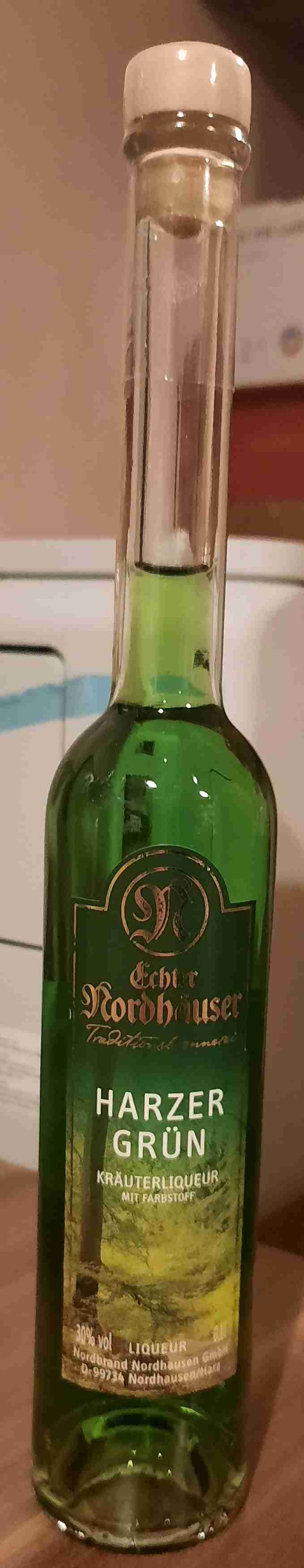 Kräuterlikör Harzer grün