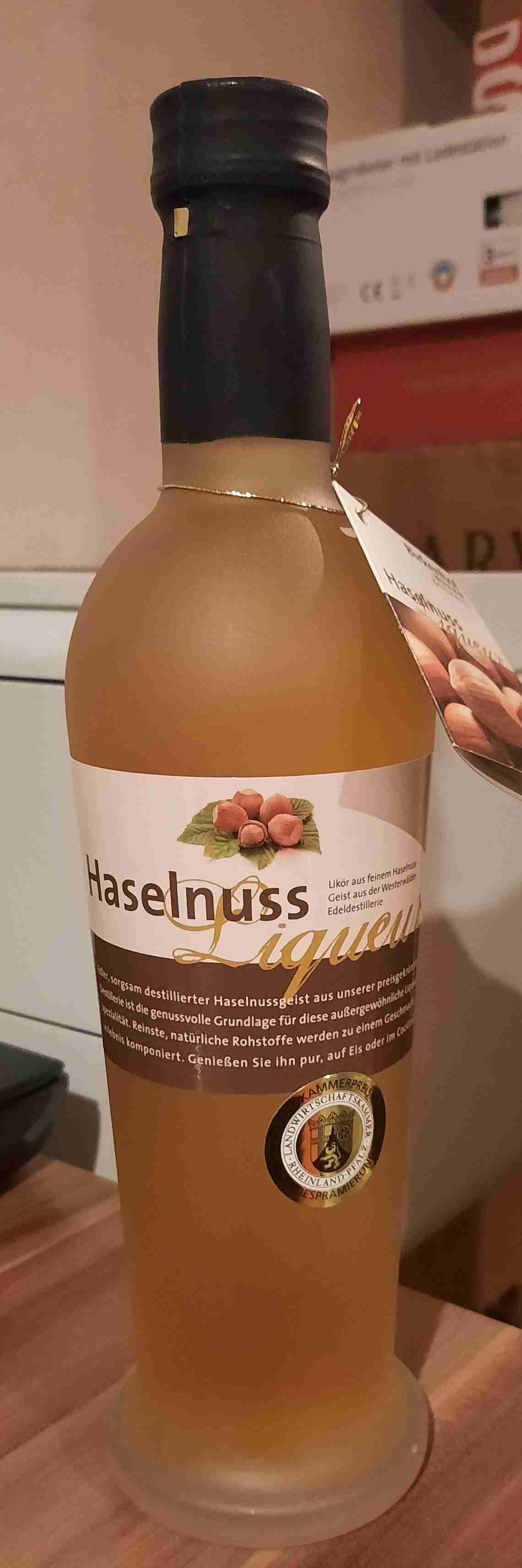 Haselnuss Likör