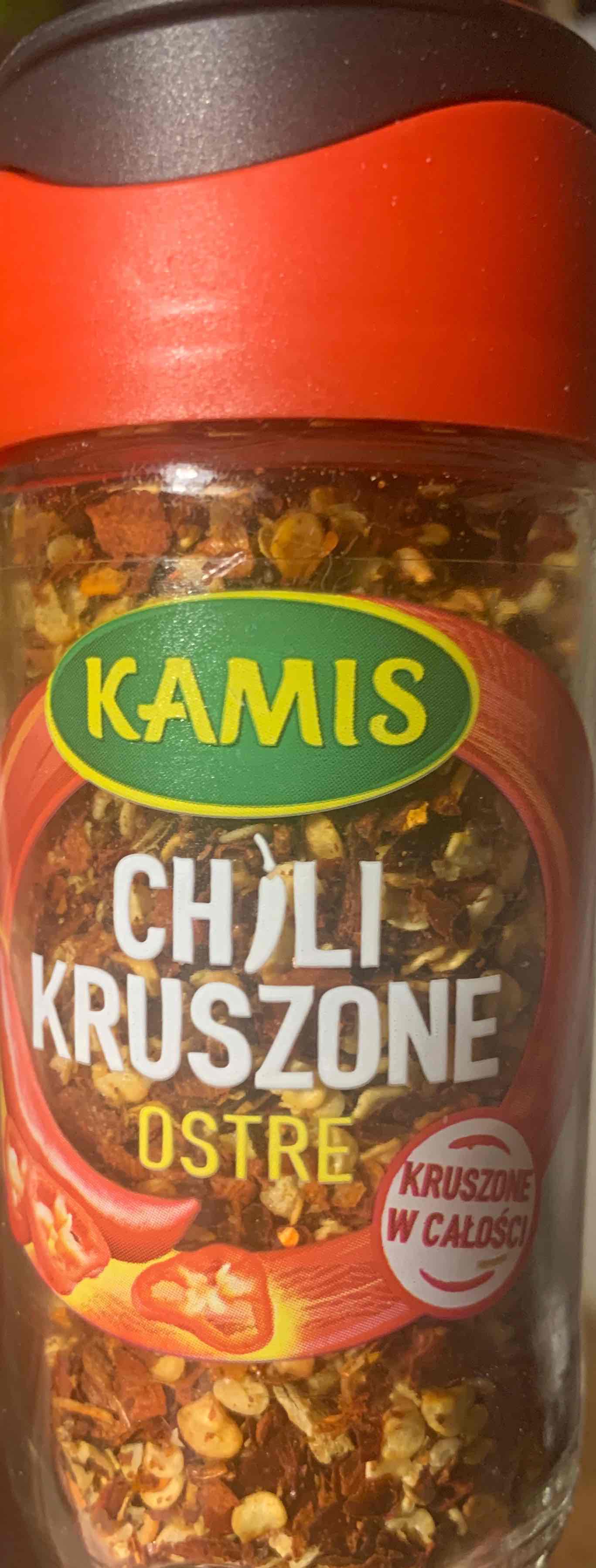 Chili kruszone ostre