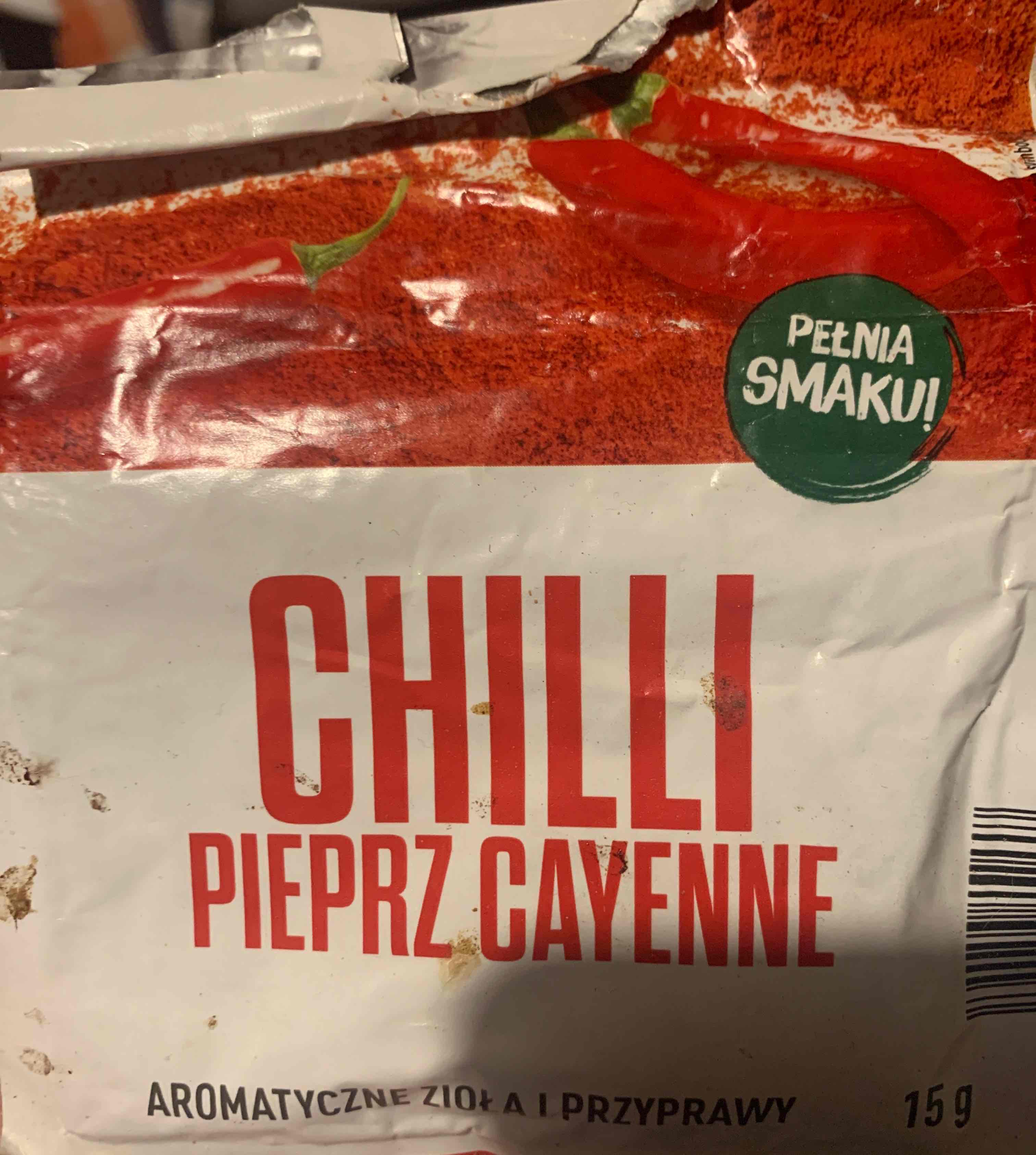 Chilli pieprz cayene