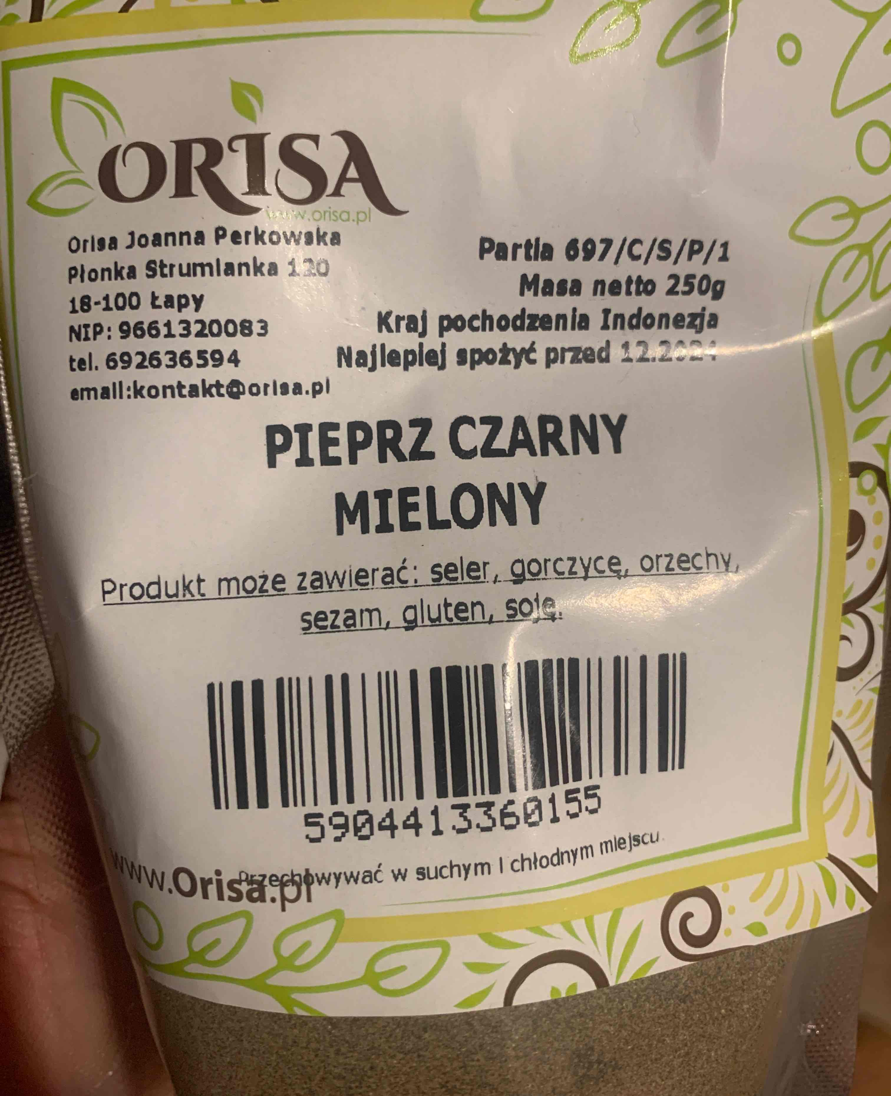 Pieprz czarny mielony 