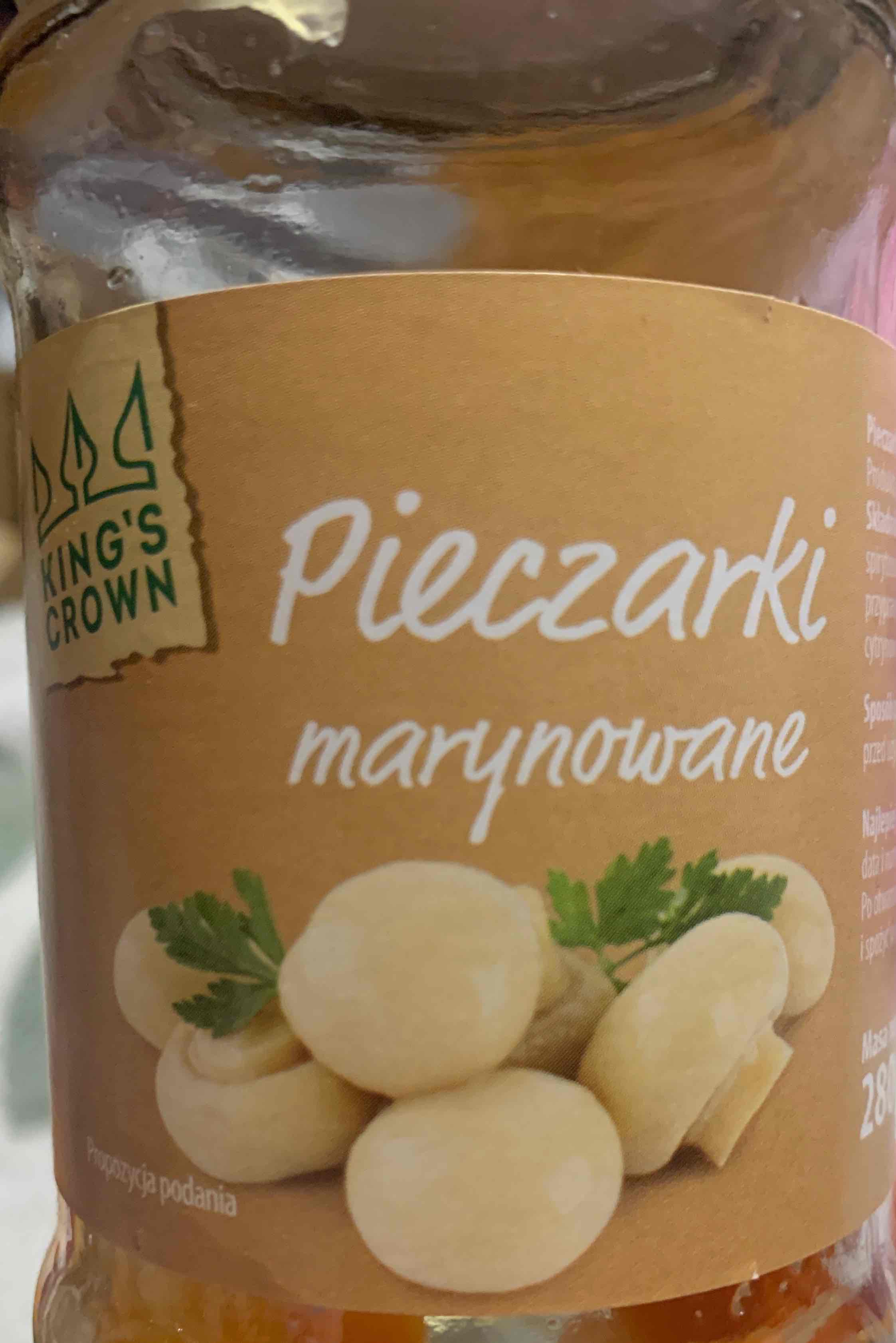 Pieczarki marynowane 