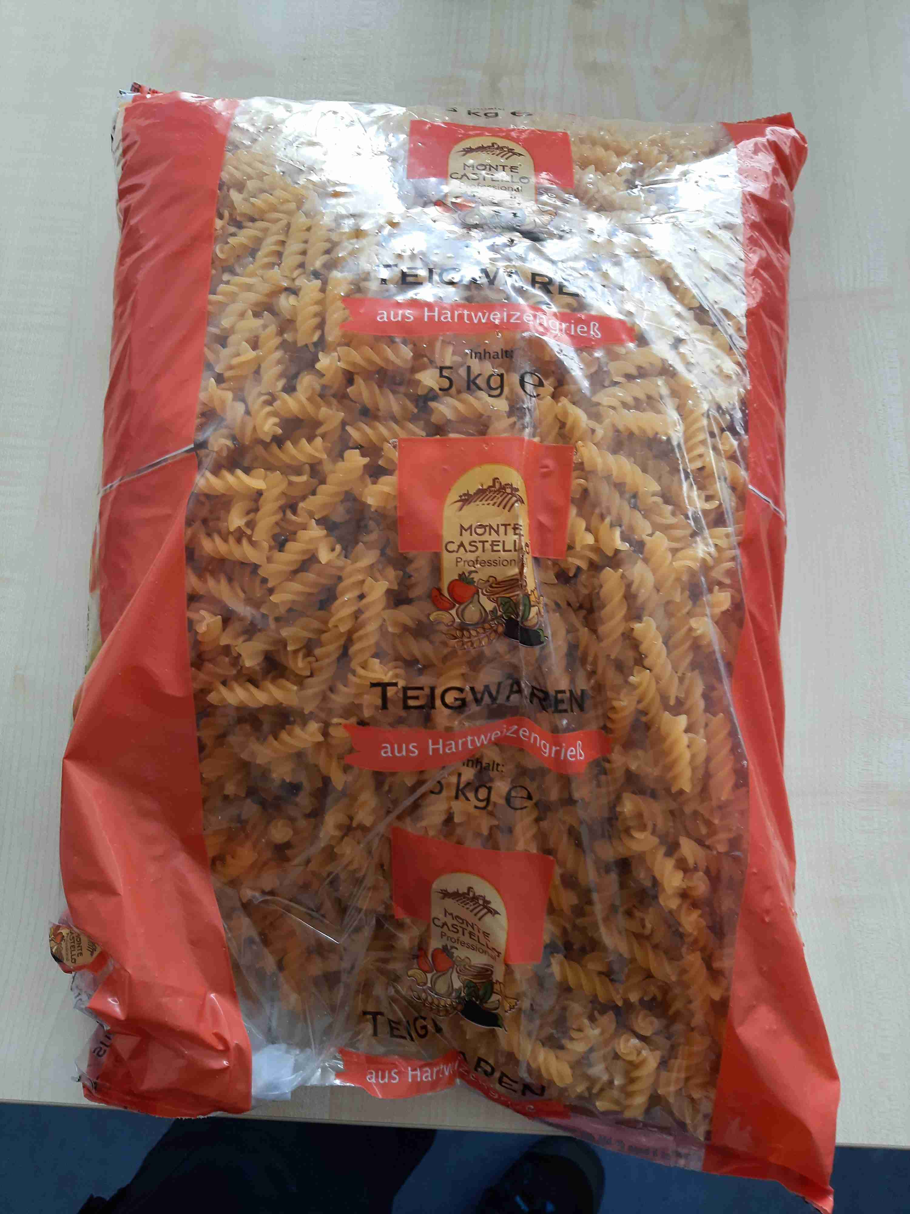 Nudeln Spirelli