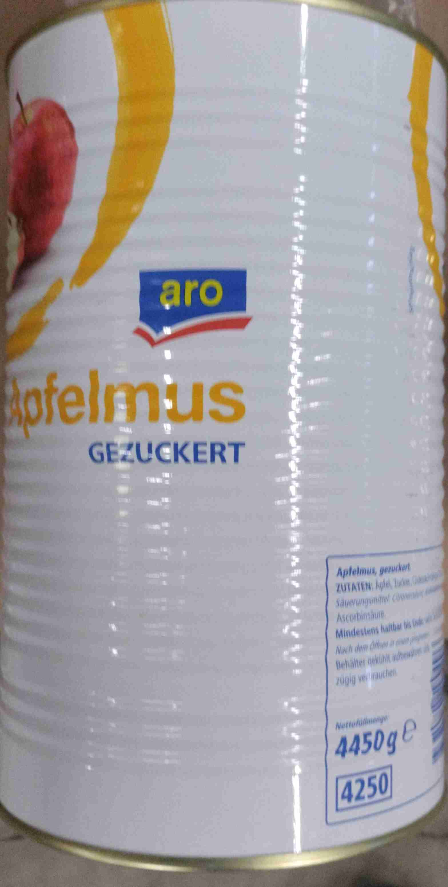 Apfelmus gezuckert 4450g