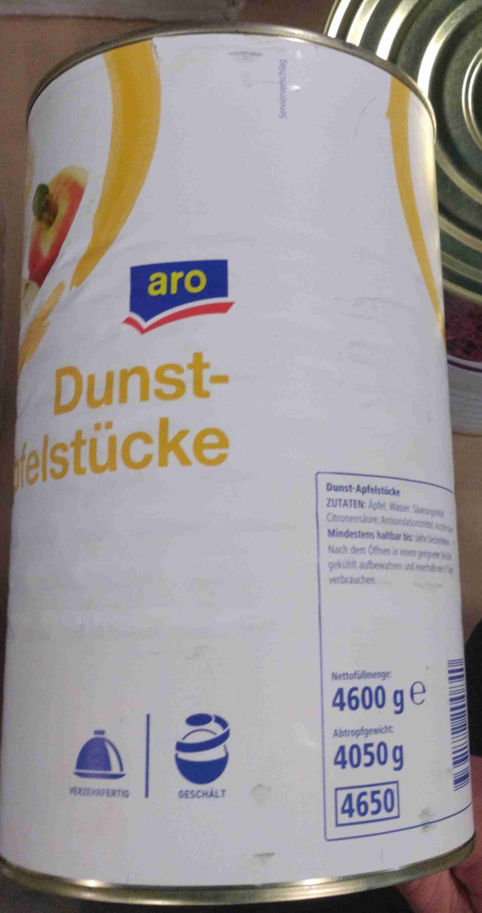 Dunst Apfelstücke 4050g
