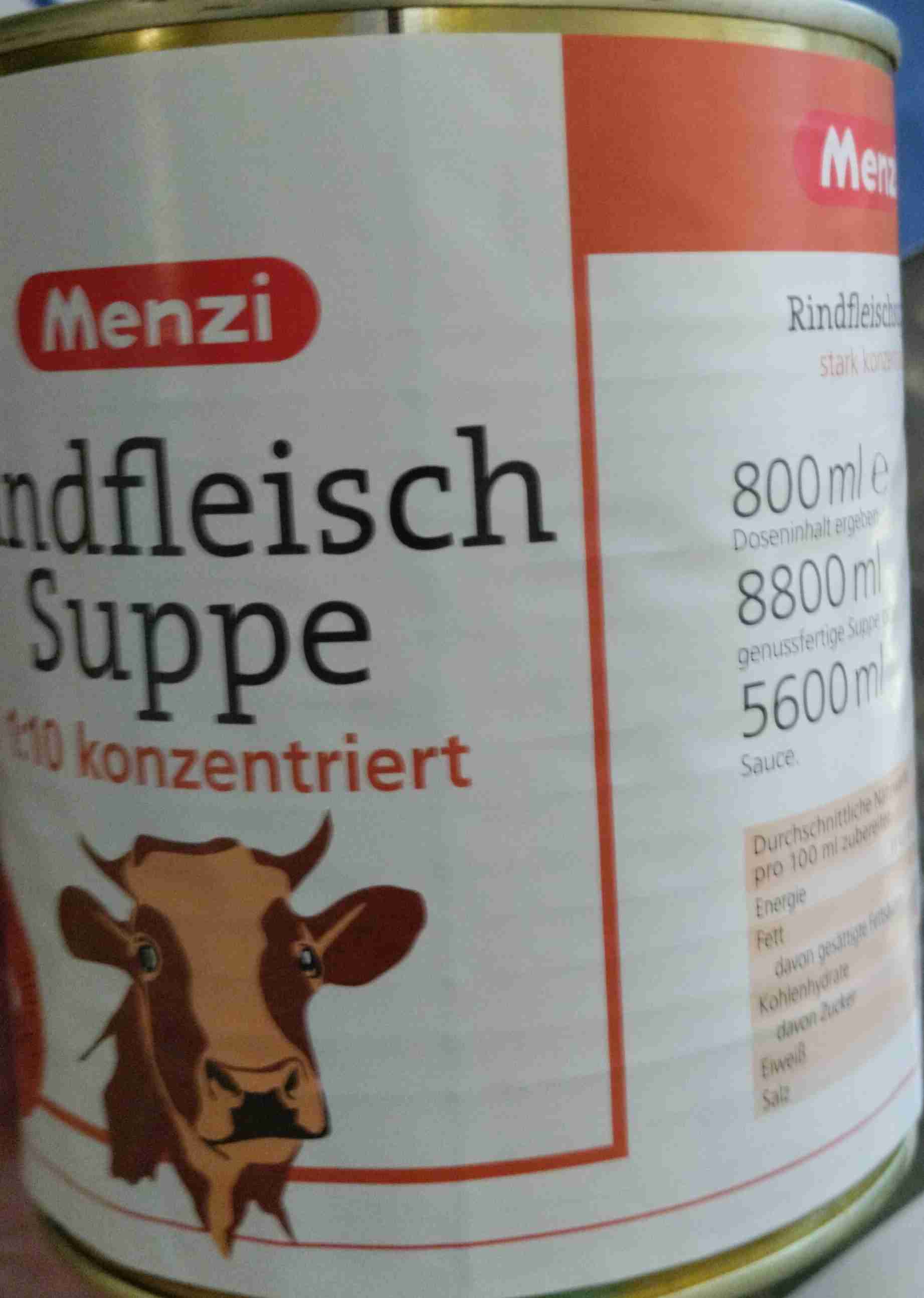 Rindfleisch Suppe konz. 1:10 800ml
