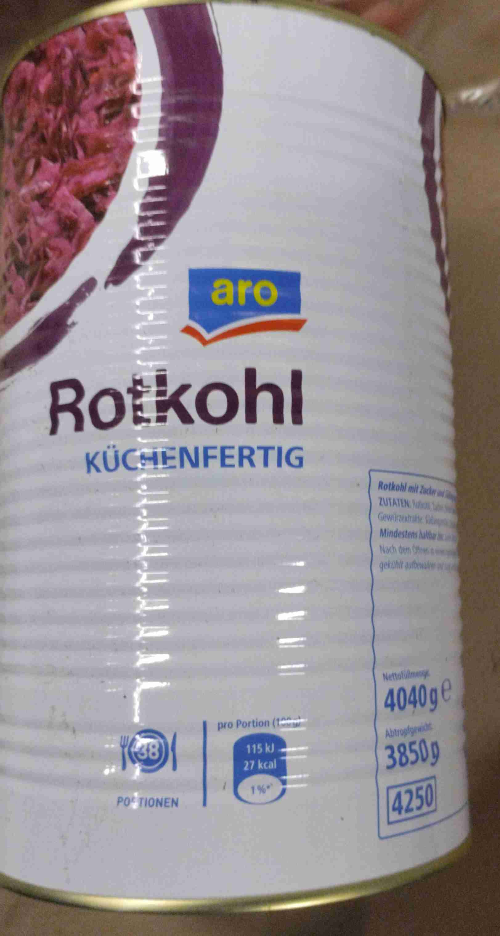 Rotkohl 38Port. 3850g