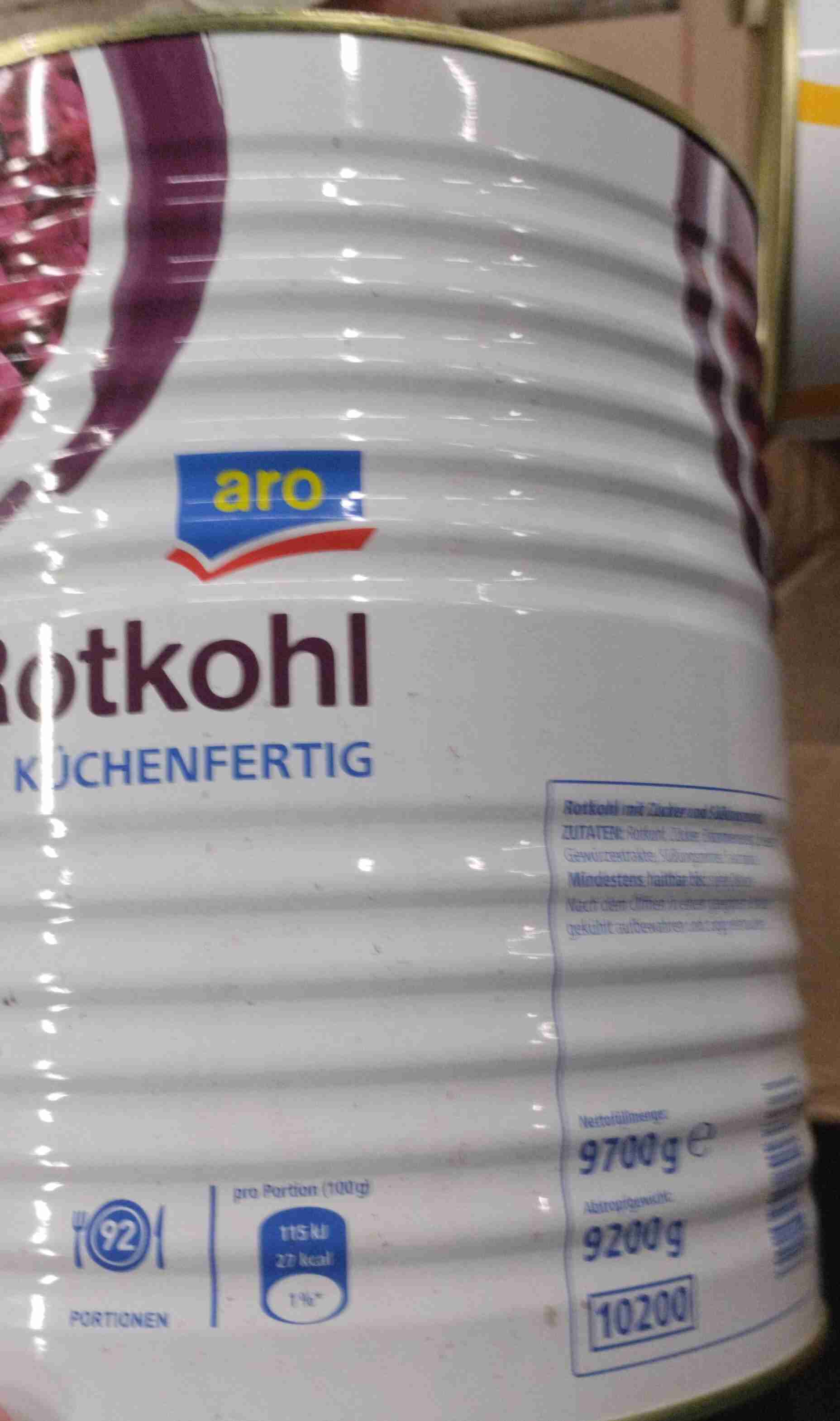 Rotkohl 92Port. 9200g