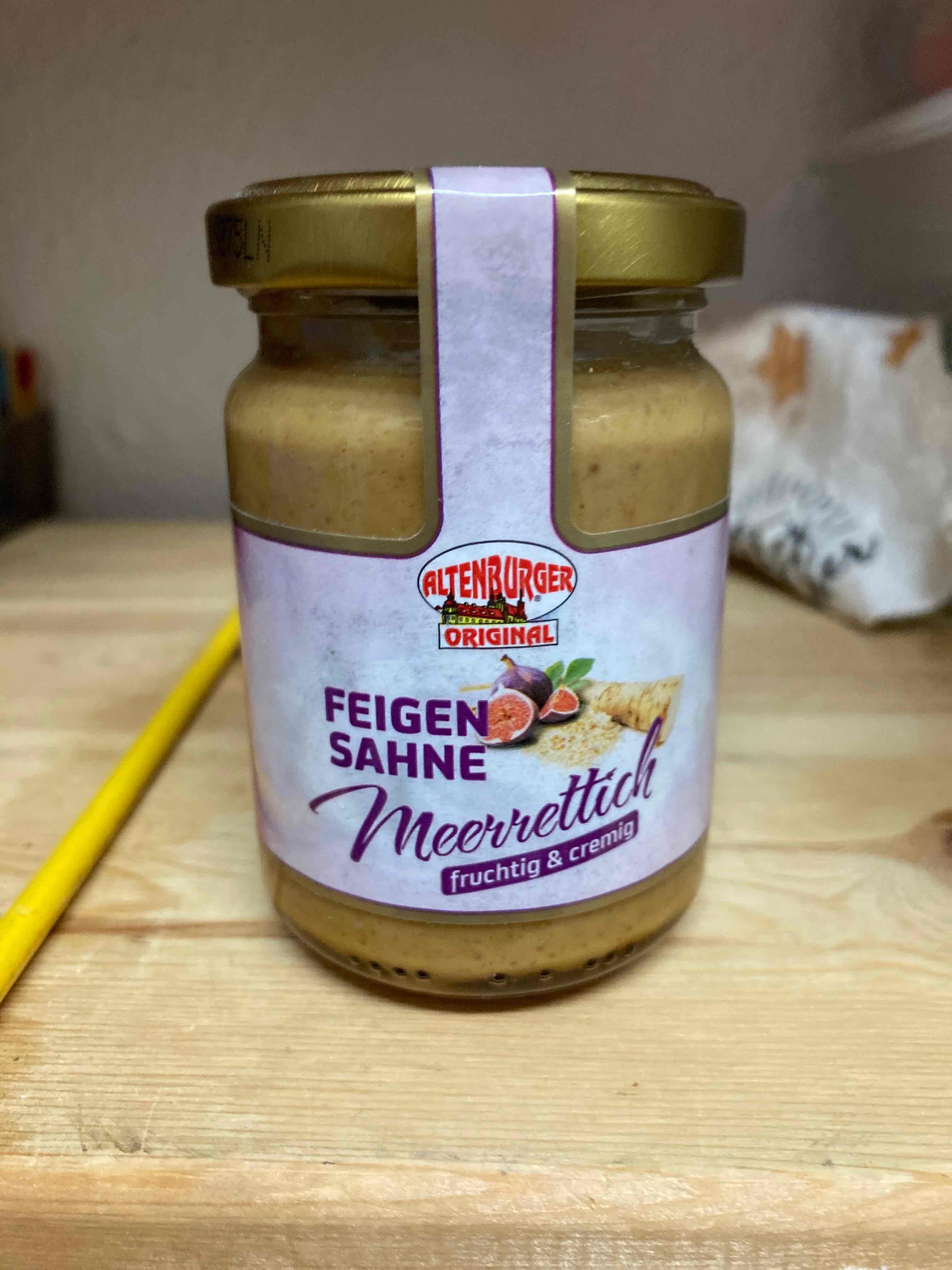 Feigen-Sahne-Meerrettich