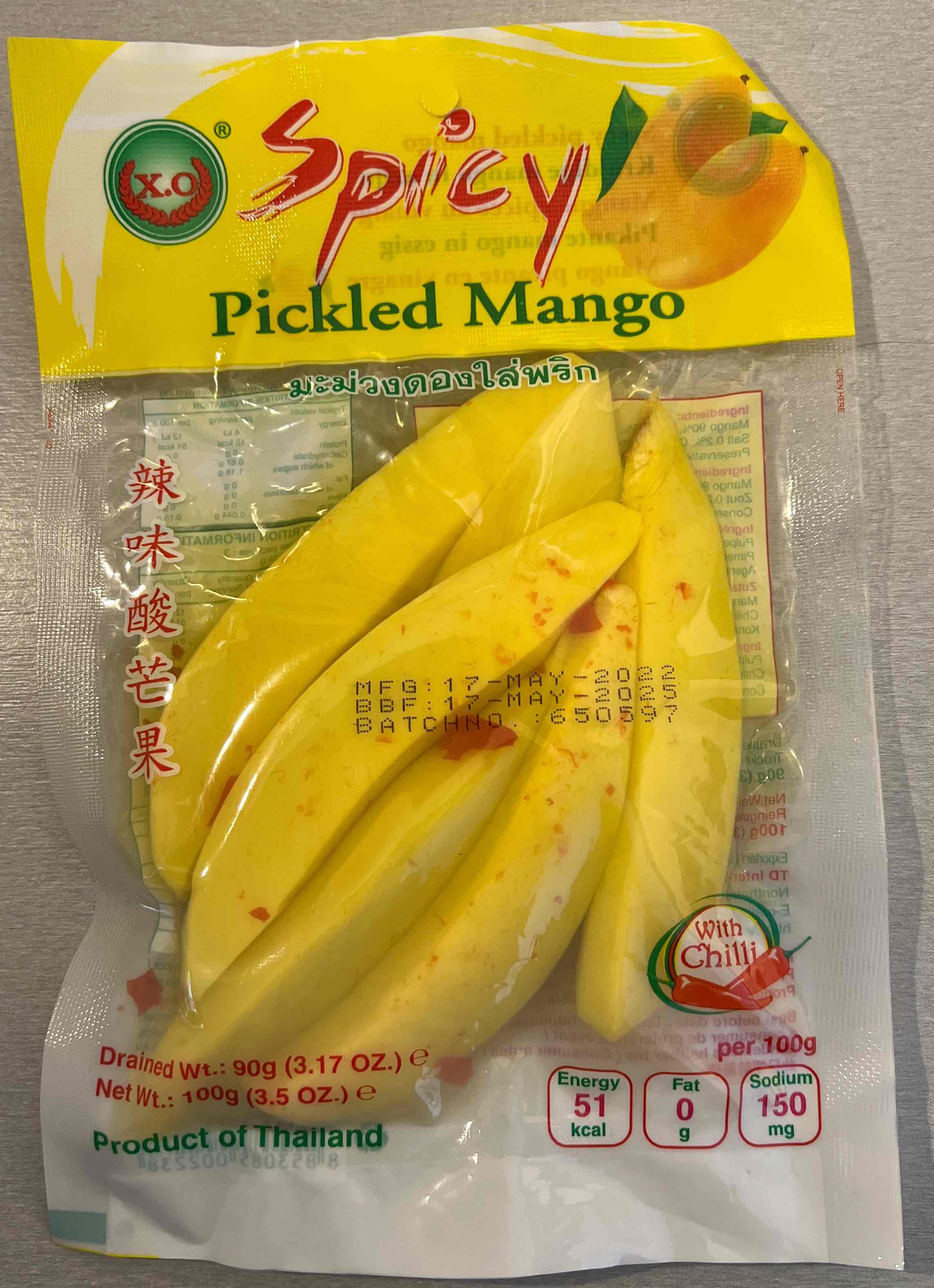 Spicy Pickled Mango