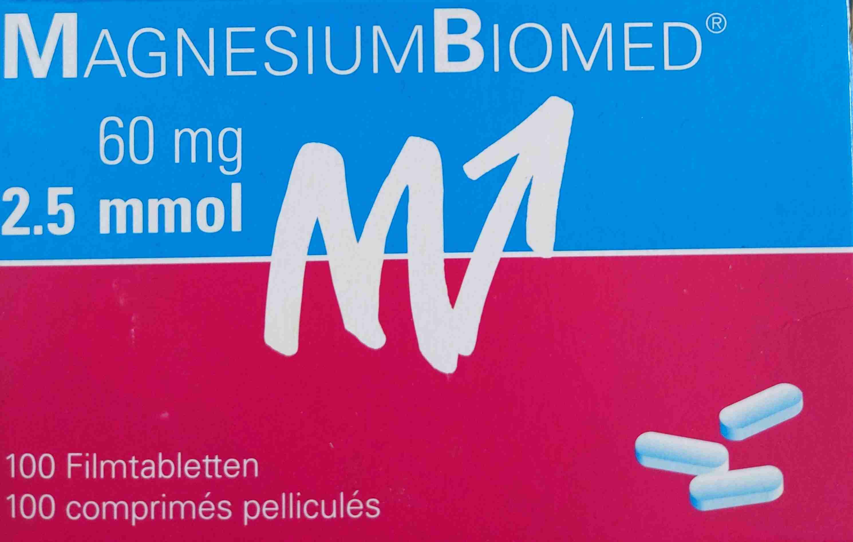 Magnesium Biomed 60mg/2.5mmol