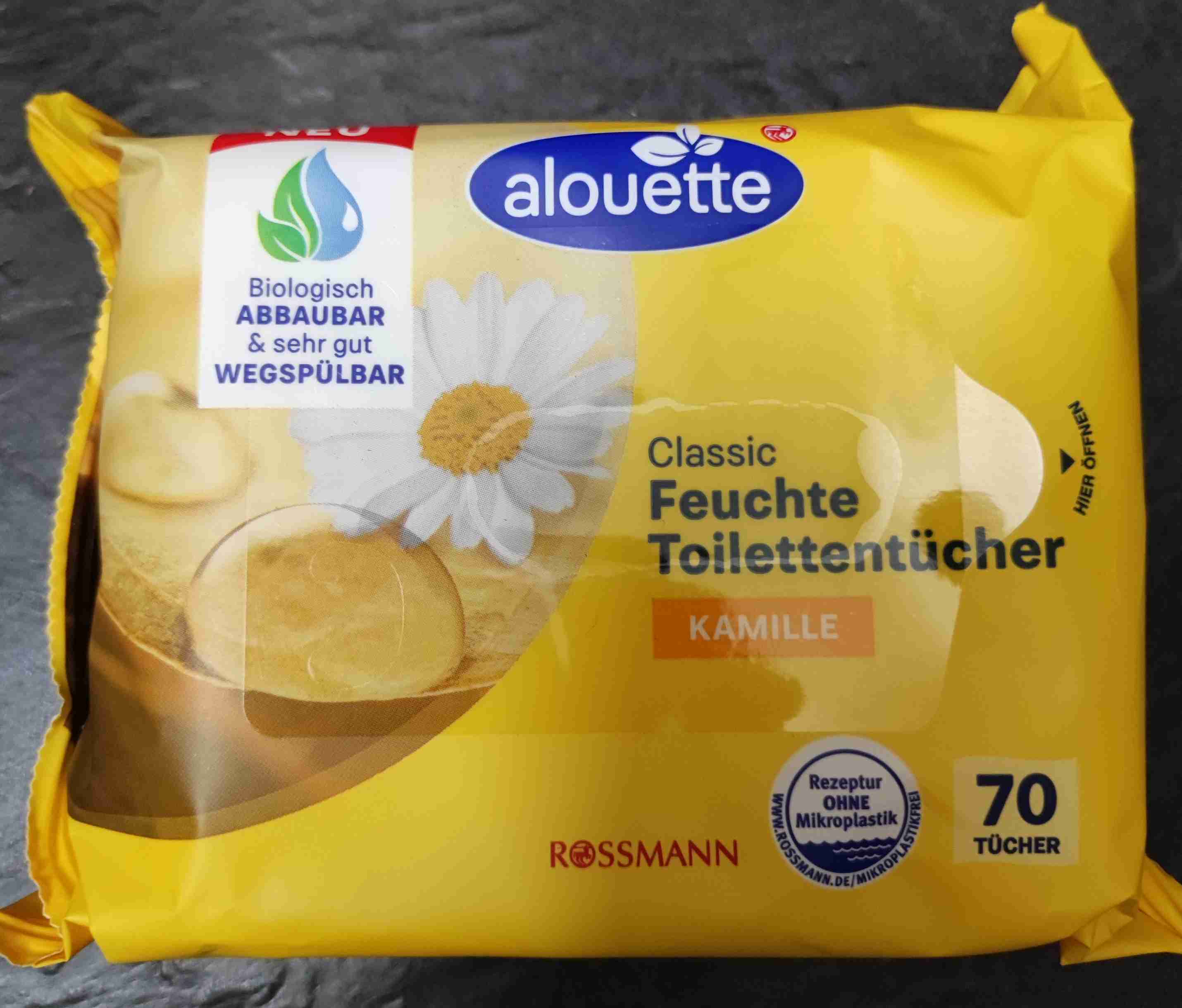 Feuchte Toilettentücher 