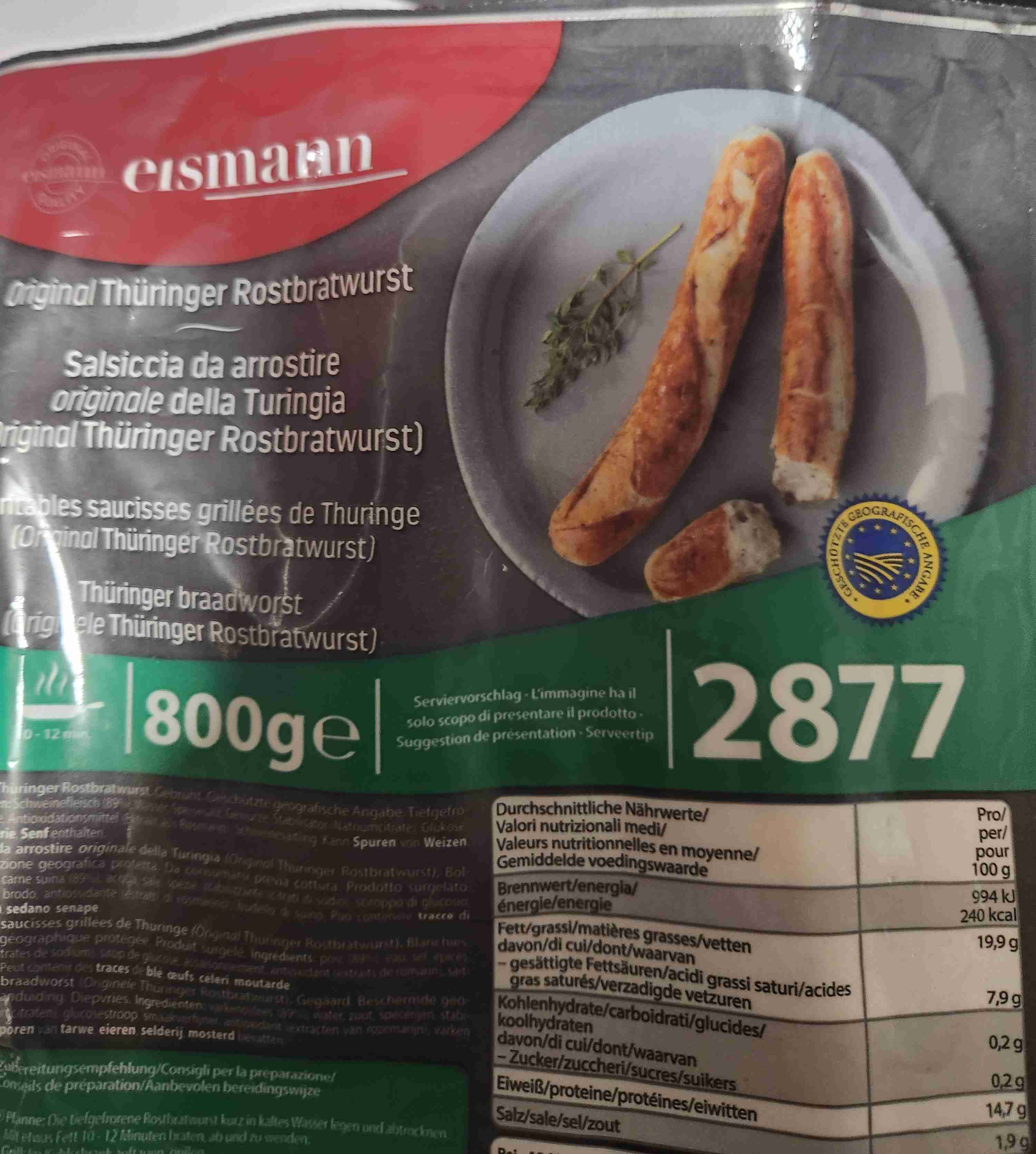 Thüringer Bratwurst