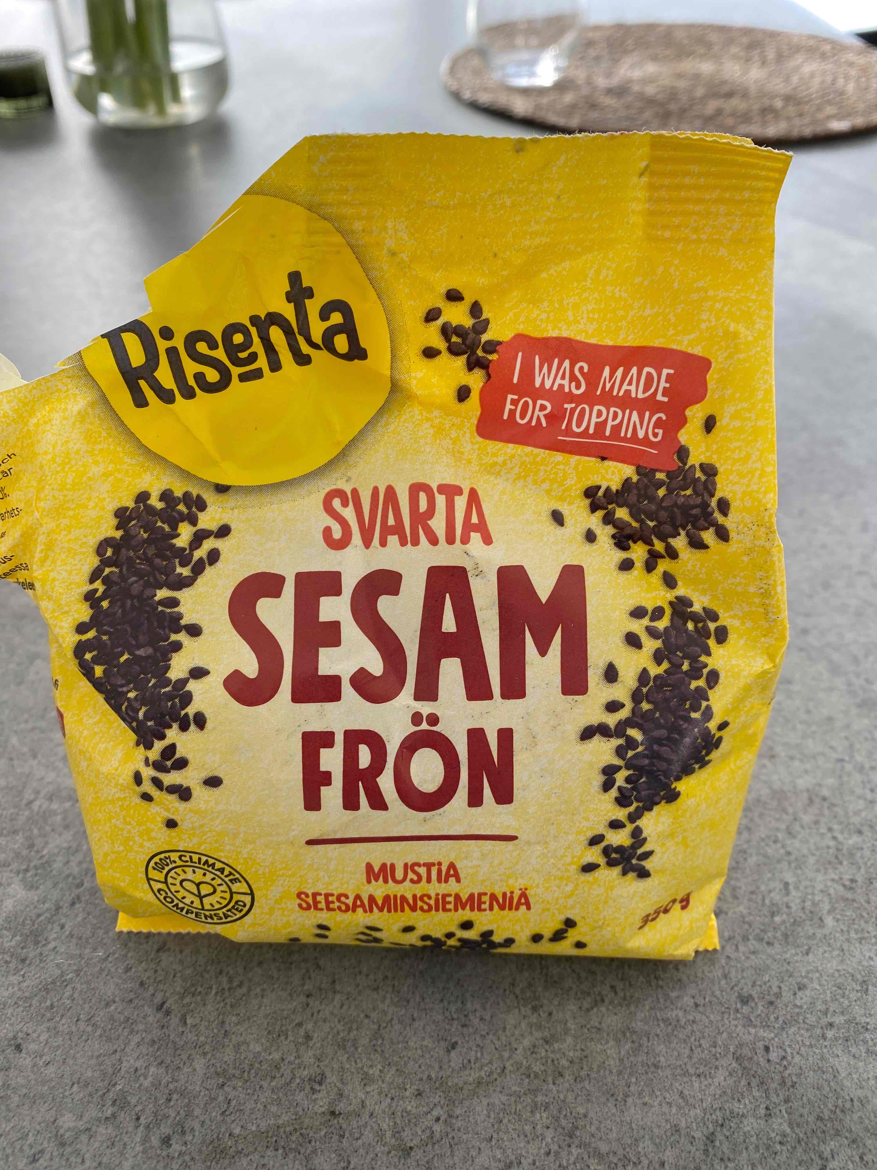 Svarta sesamfrö