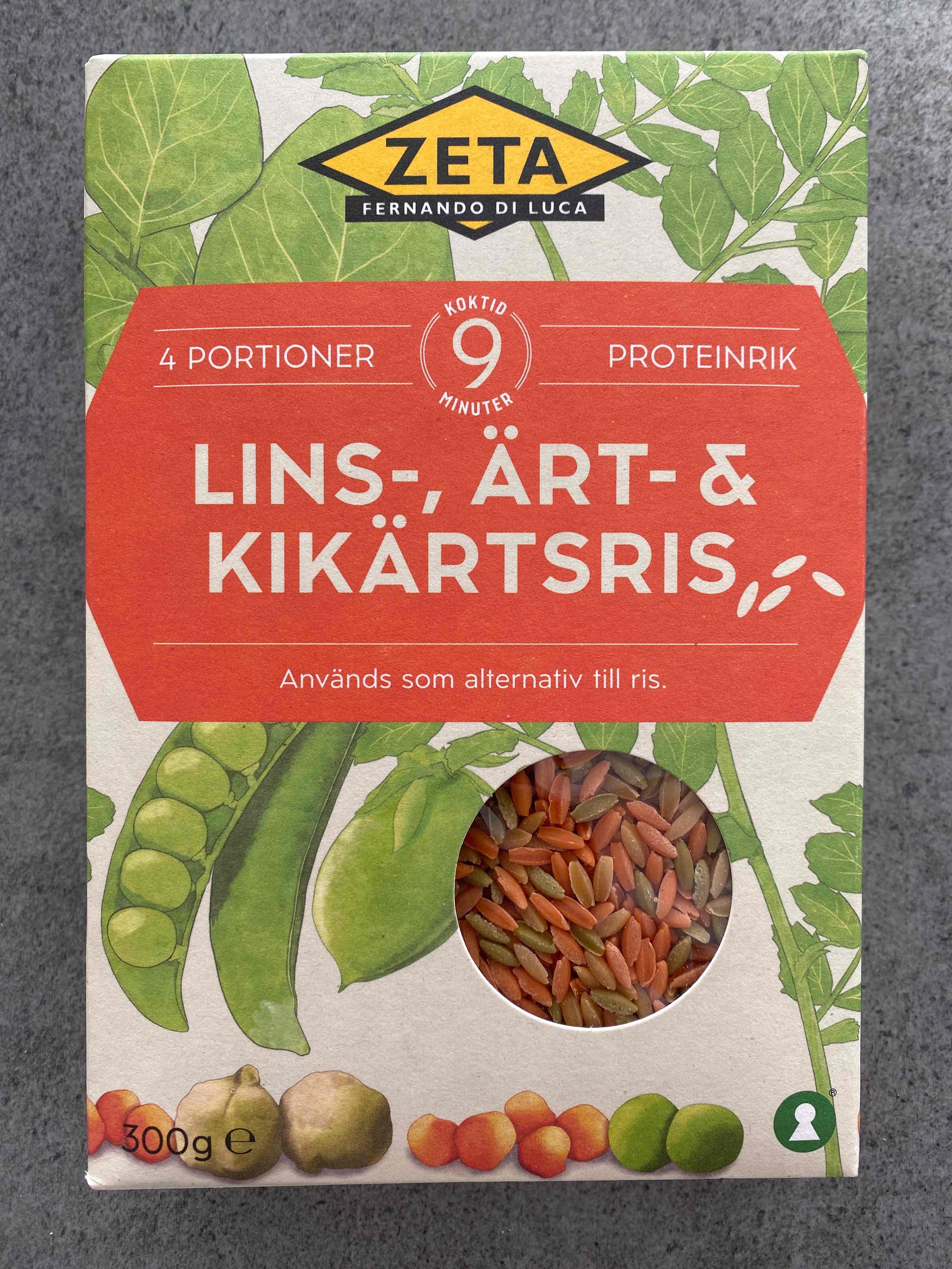 Lins- ärt- och kikärtsris