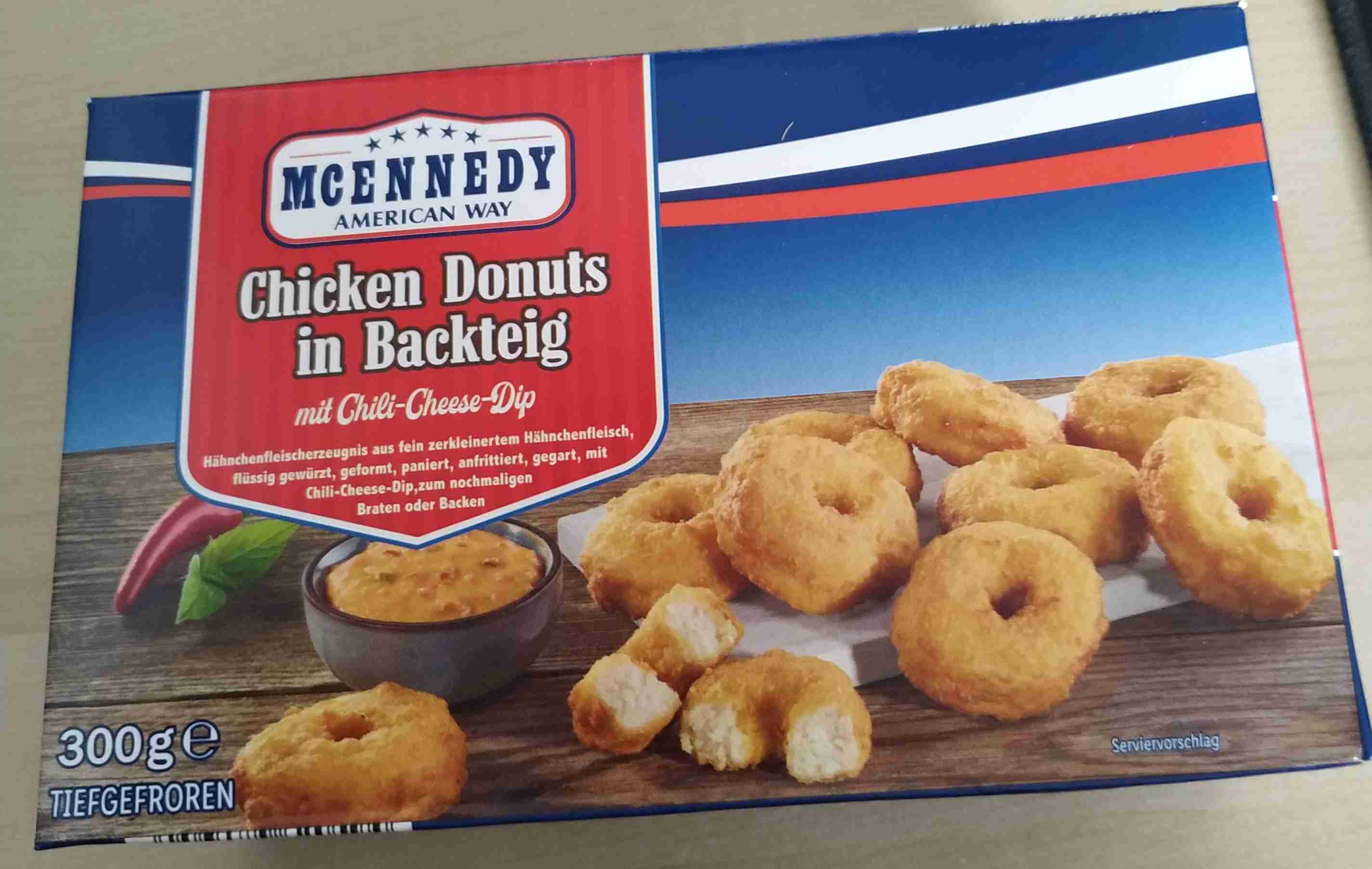 Chicken Donuts in Backteig