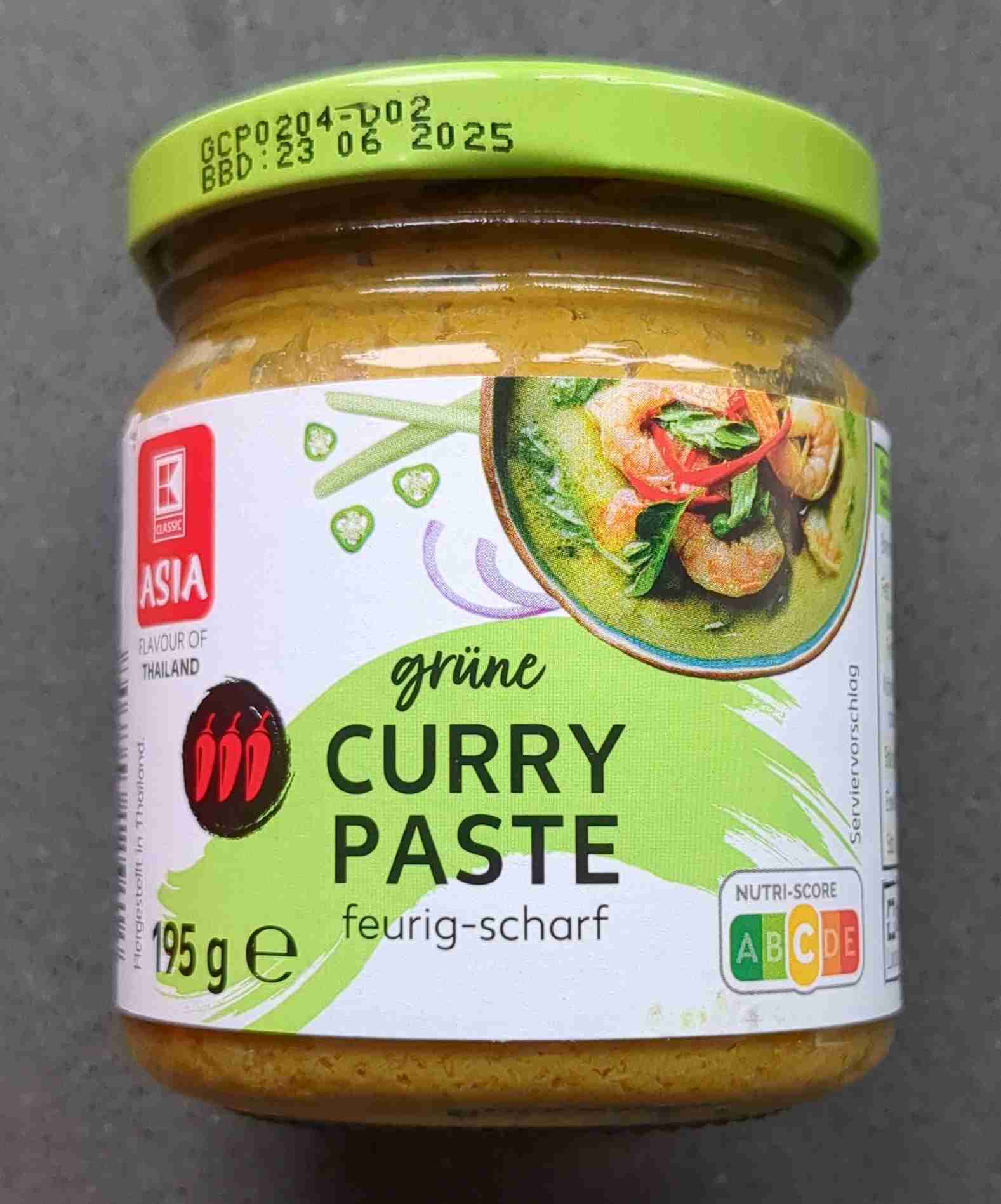 Grüne Curry Paste 