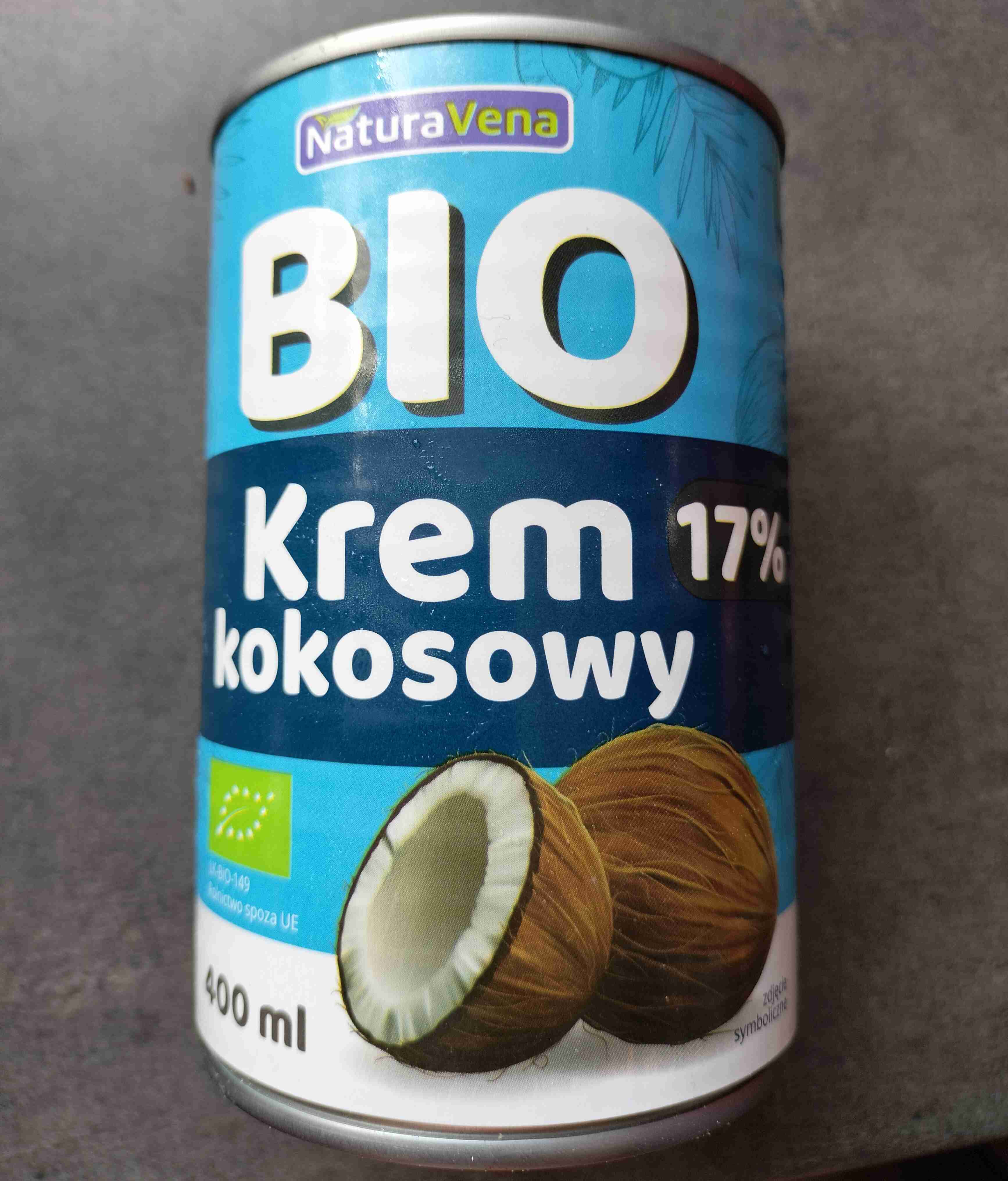 Bio krem kokosowy 17%