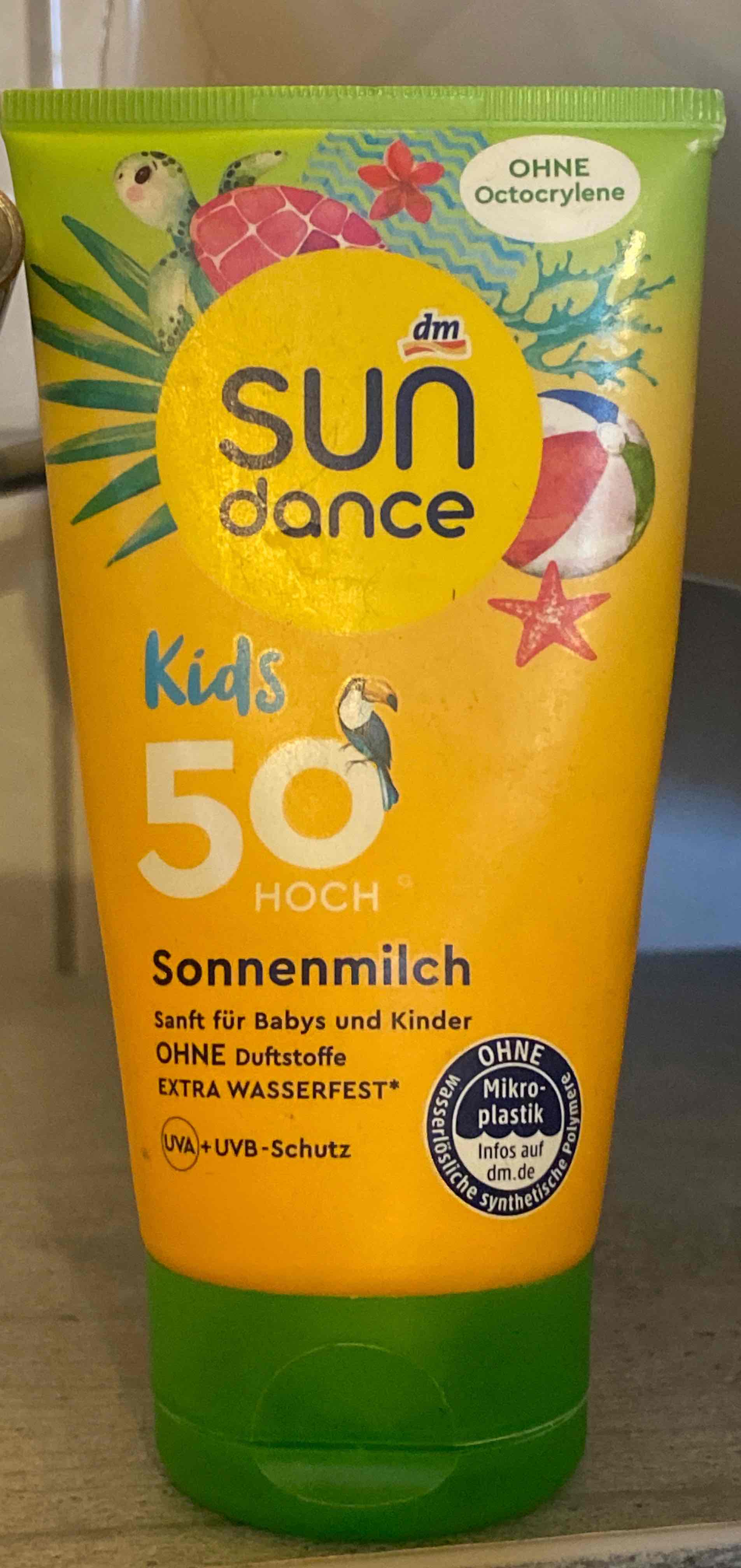 Sun dance kids 50 Sonnenmilch