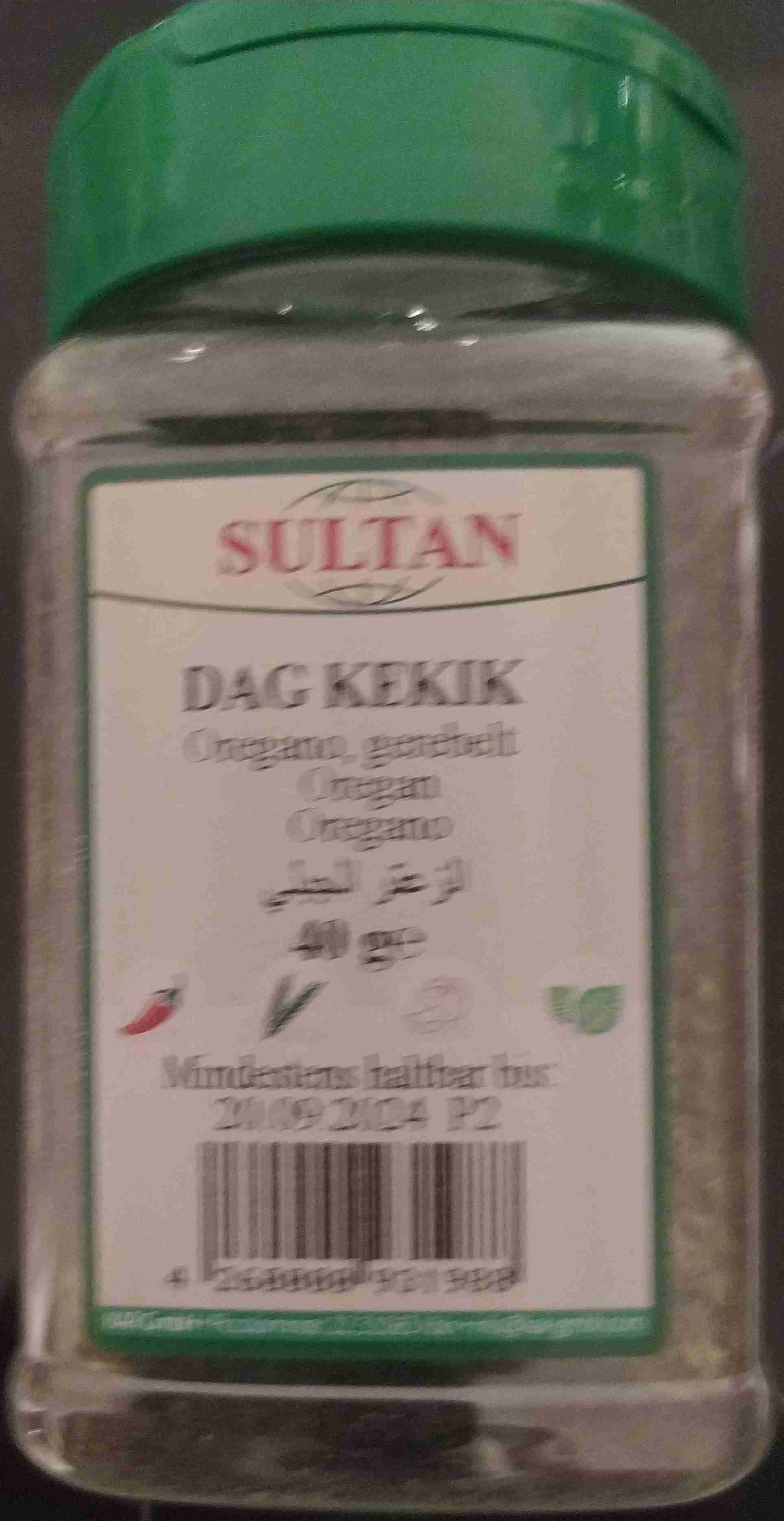 Dag Kekik Oregano gerebelt