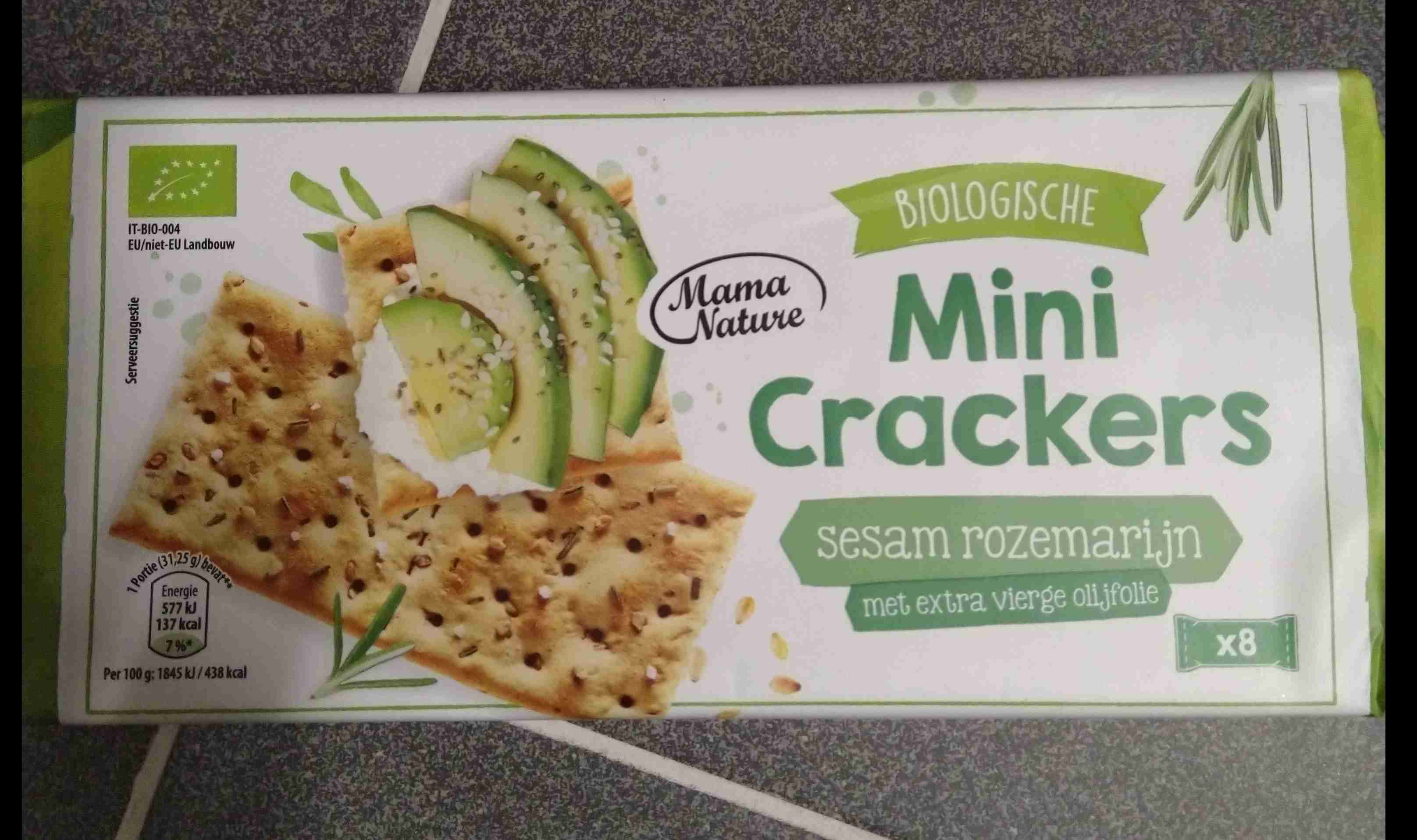 Biologische Mini Crackers