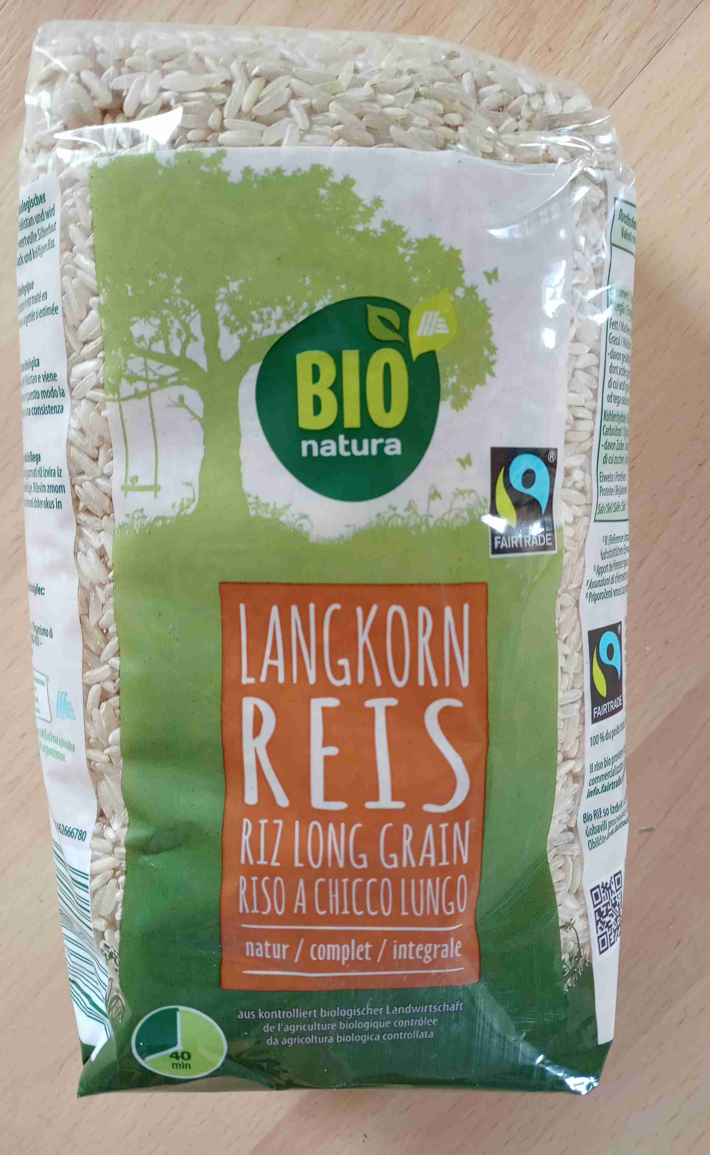 Langkorn Reis, natur