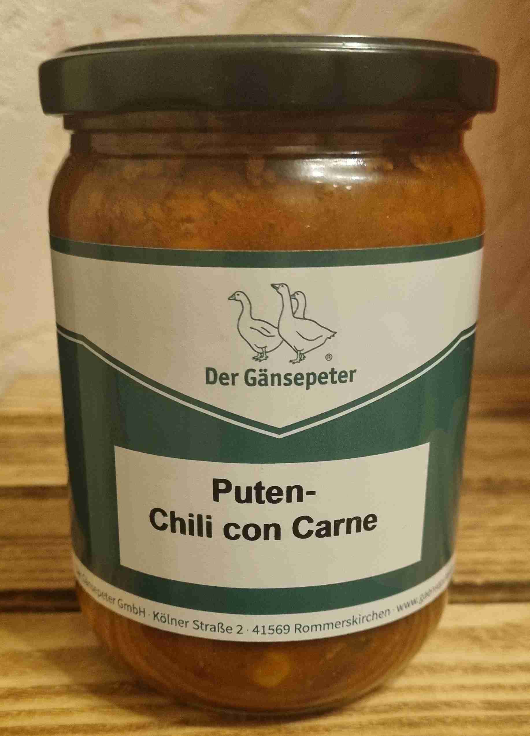 Puten-Chili con Carne