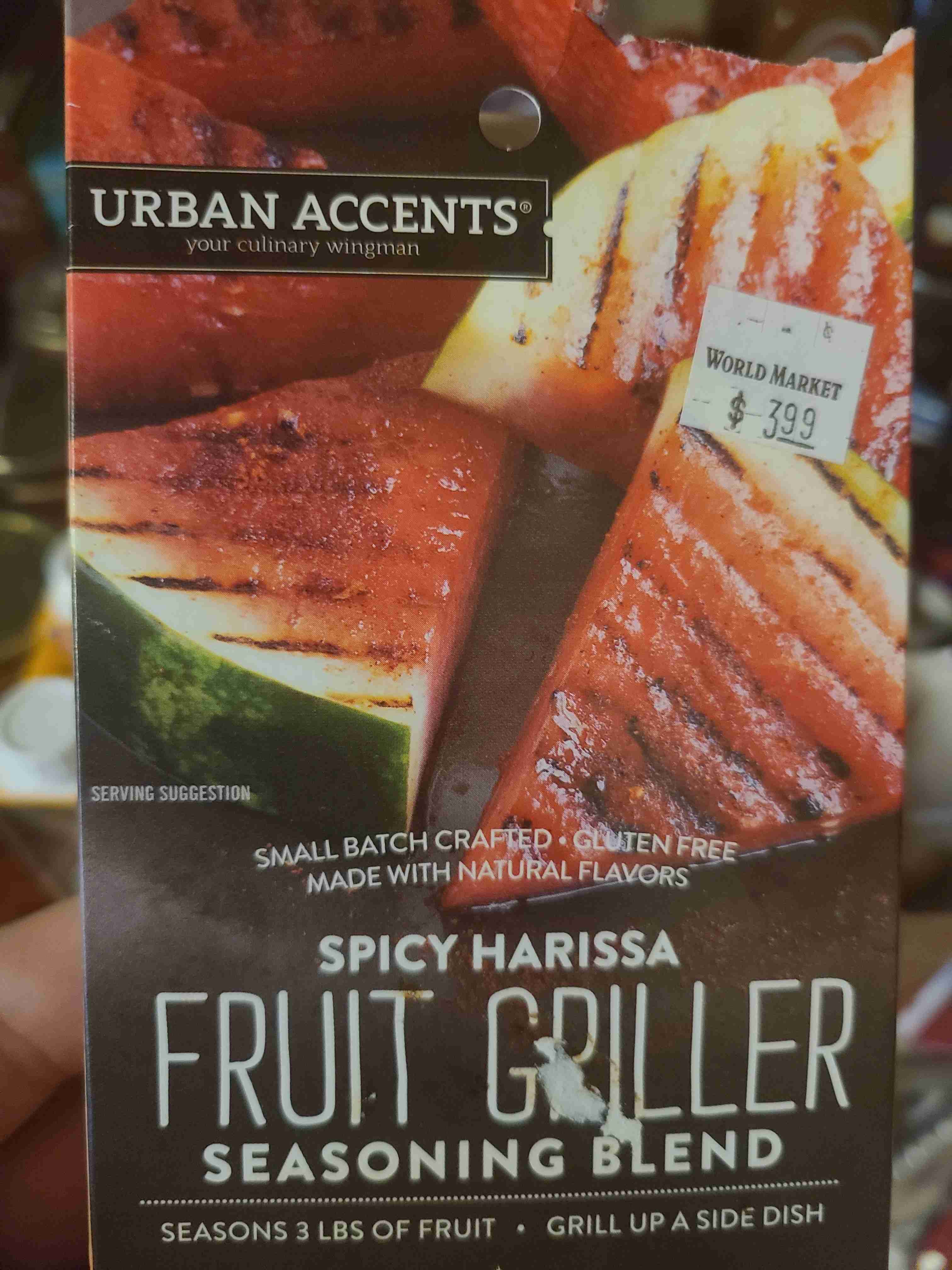Spicy Harissa Fruit Griller seasoning blend
