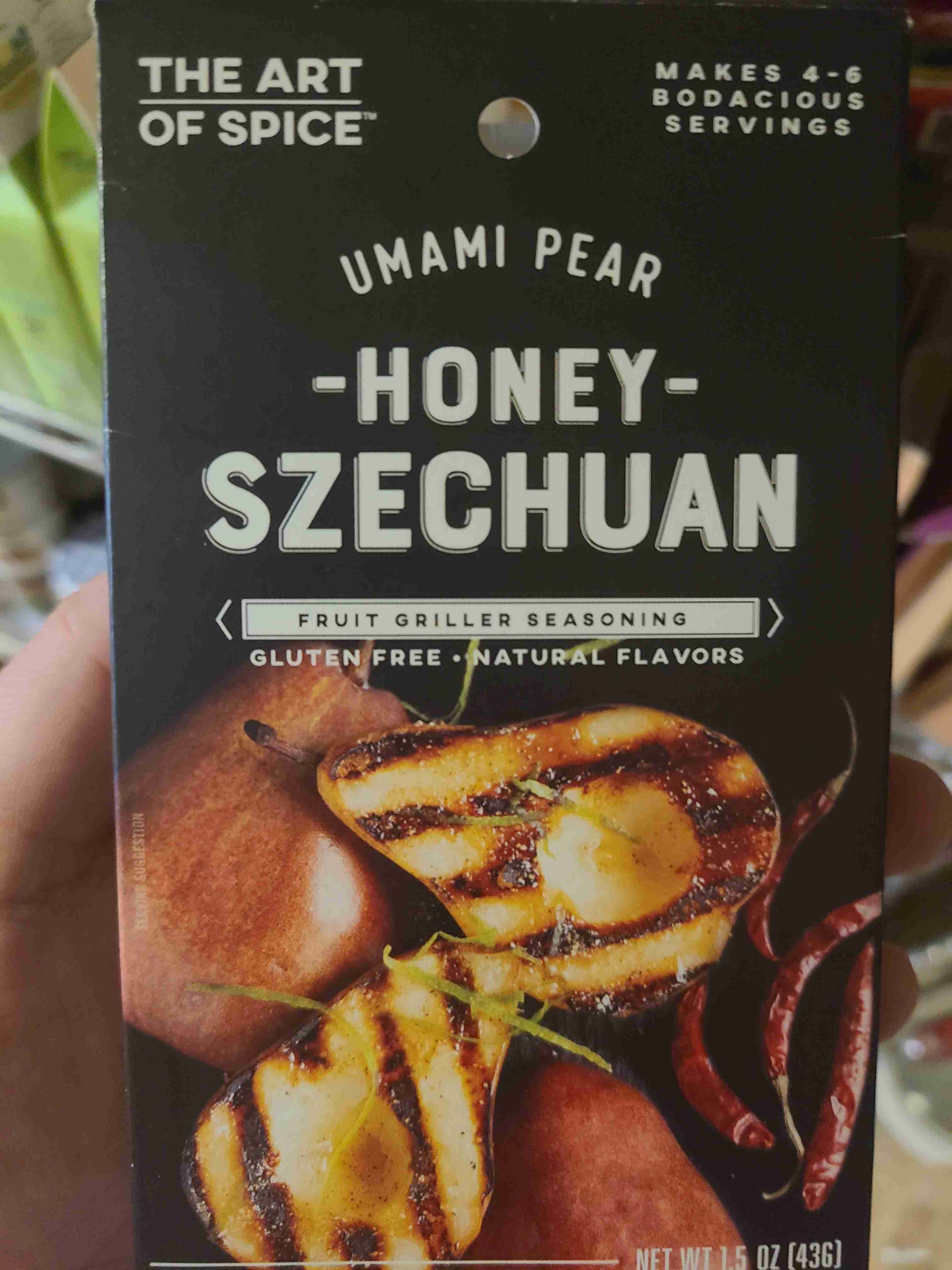 Umami Pear Honey Szechuan fruit grilled seasoning