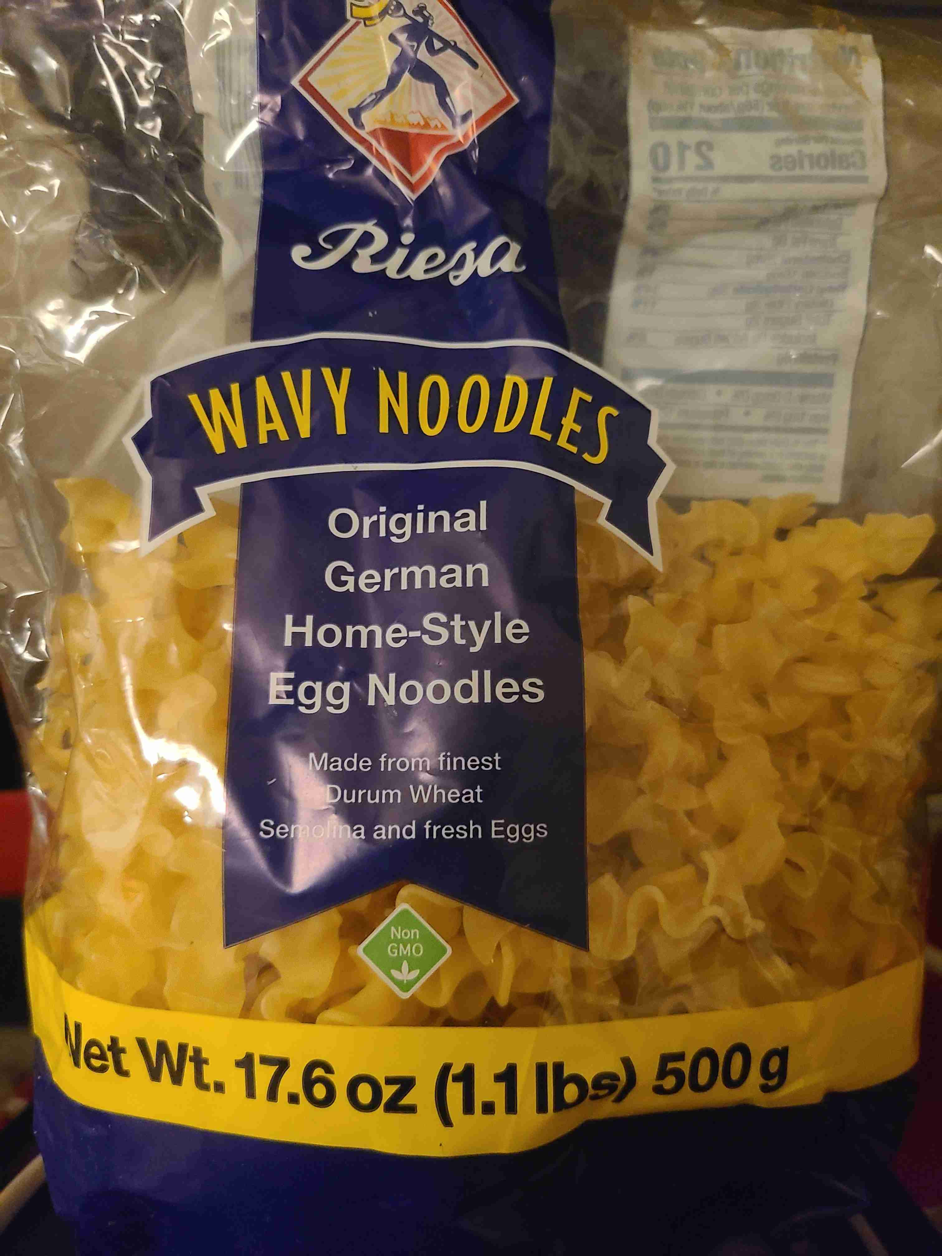 Wavy Noodles Original German Home-Style Egg Noodles